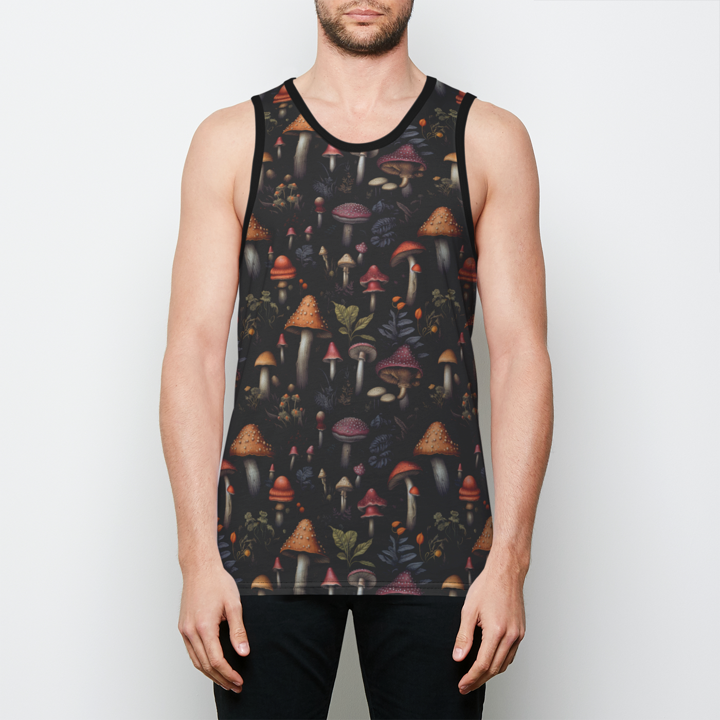 Trippy Toadstools Men's Tank