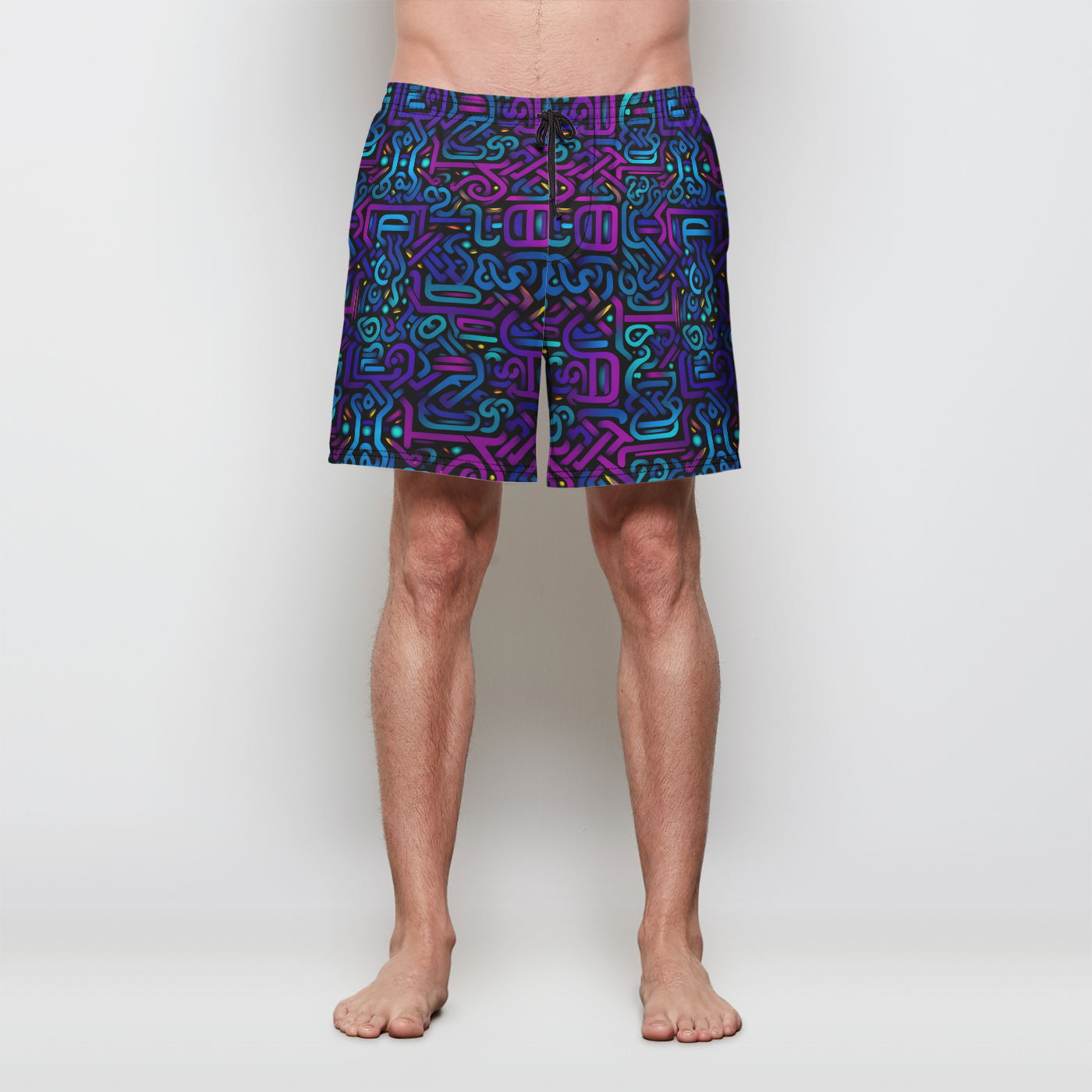 Divine Dodecahedron Men's Swim Shorts