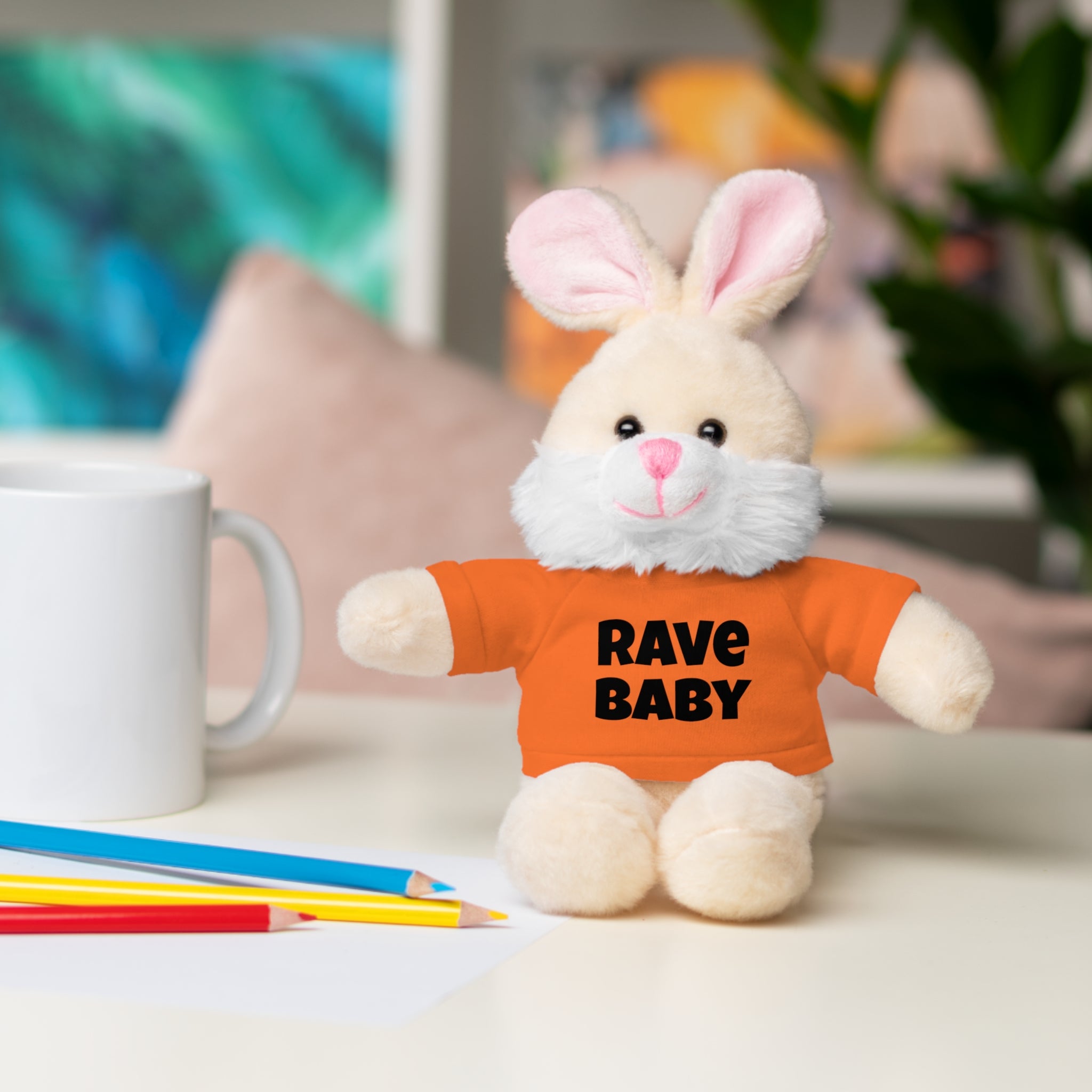 Rave Baby Stuffed Animal with Tee