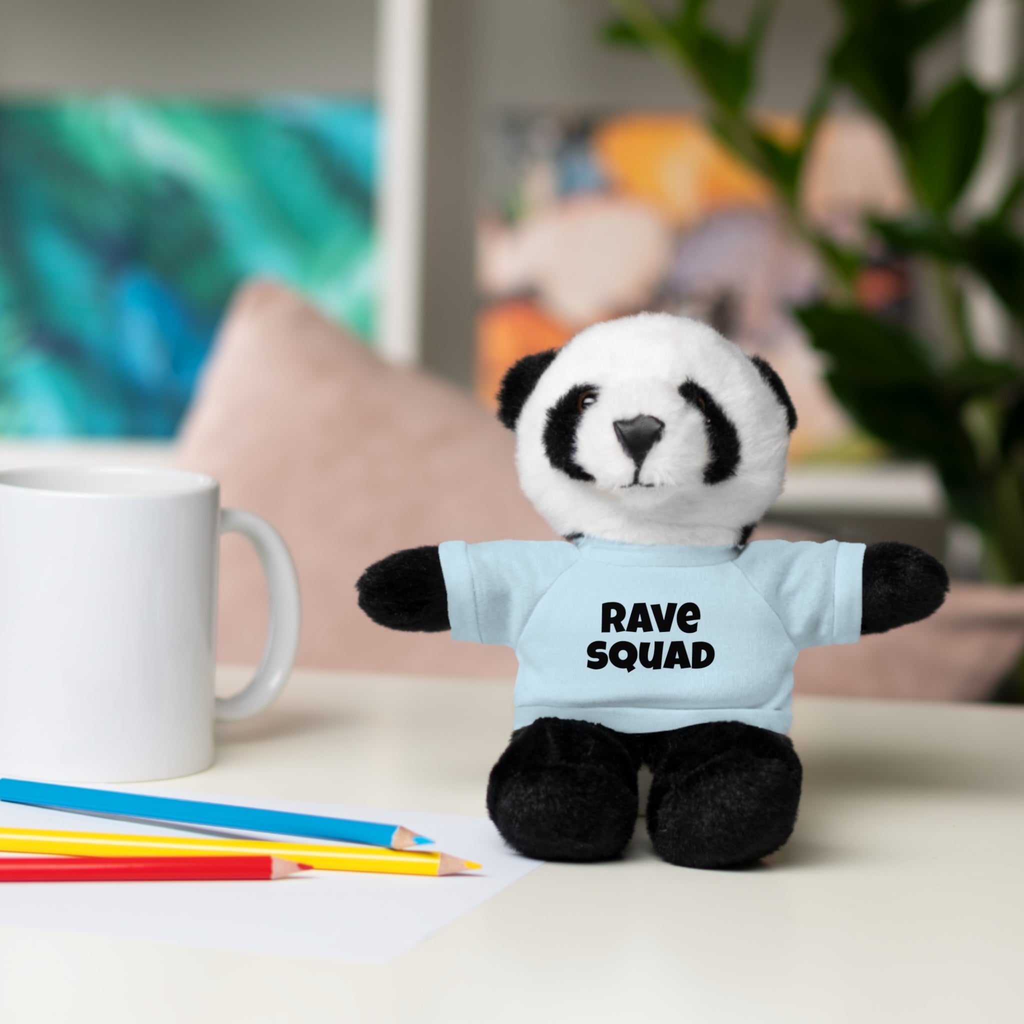 Rave Squad Stuffed Animal with Tee