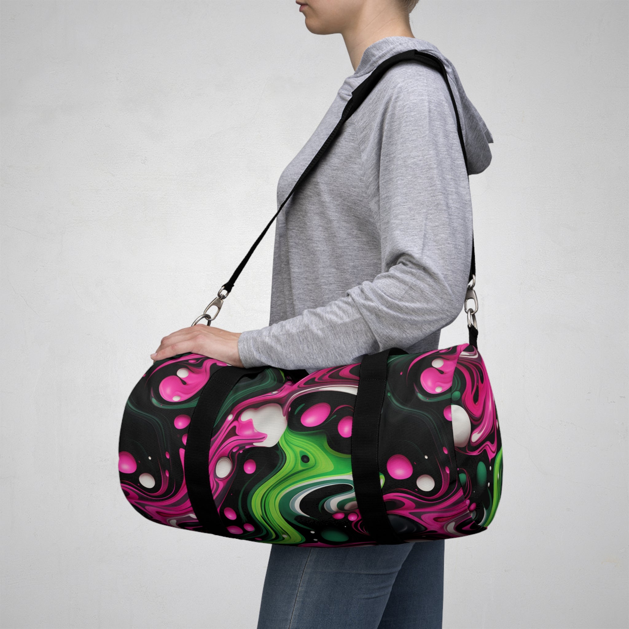 Luminescent Labyrinth Duffel Bag