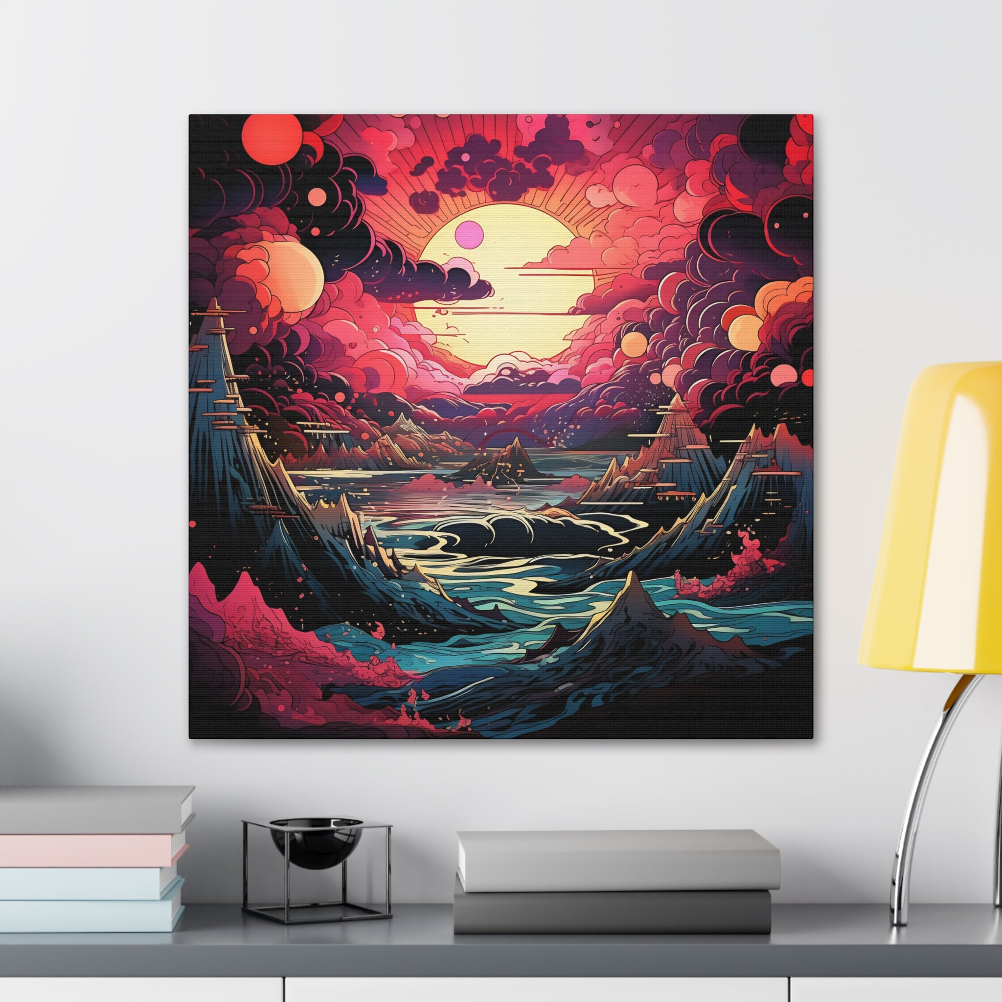 Space Safari Canvas Print Art