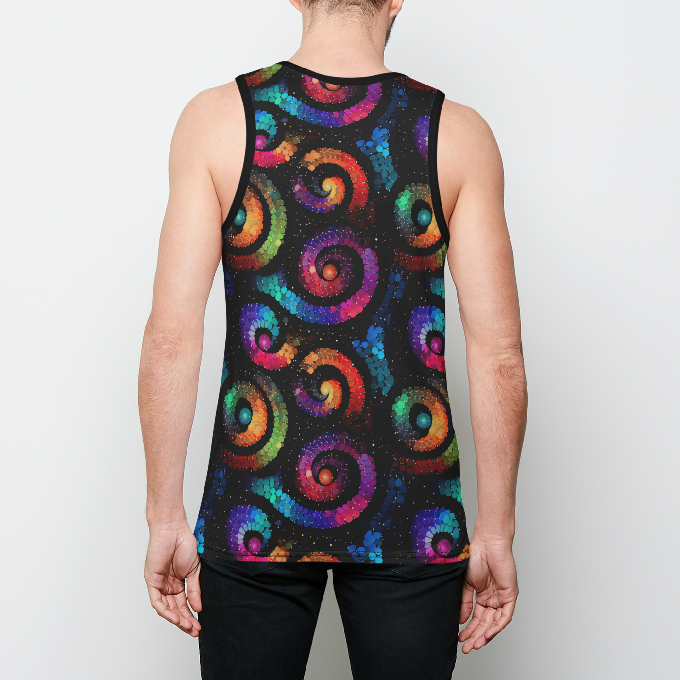 Swirling Serenade Men's Tank