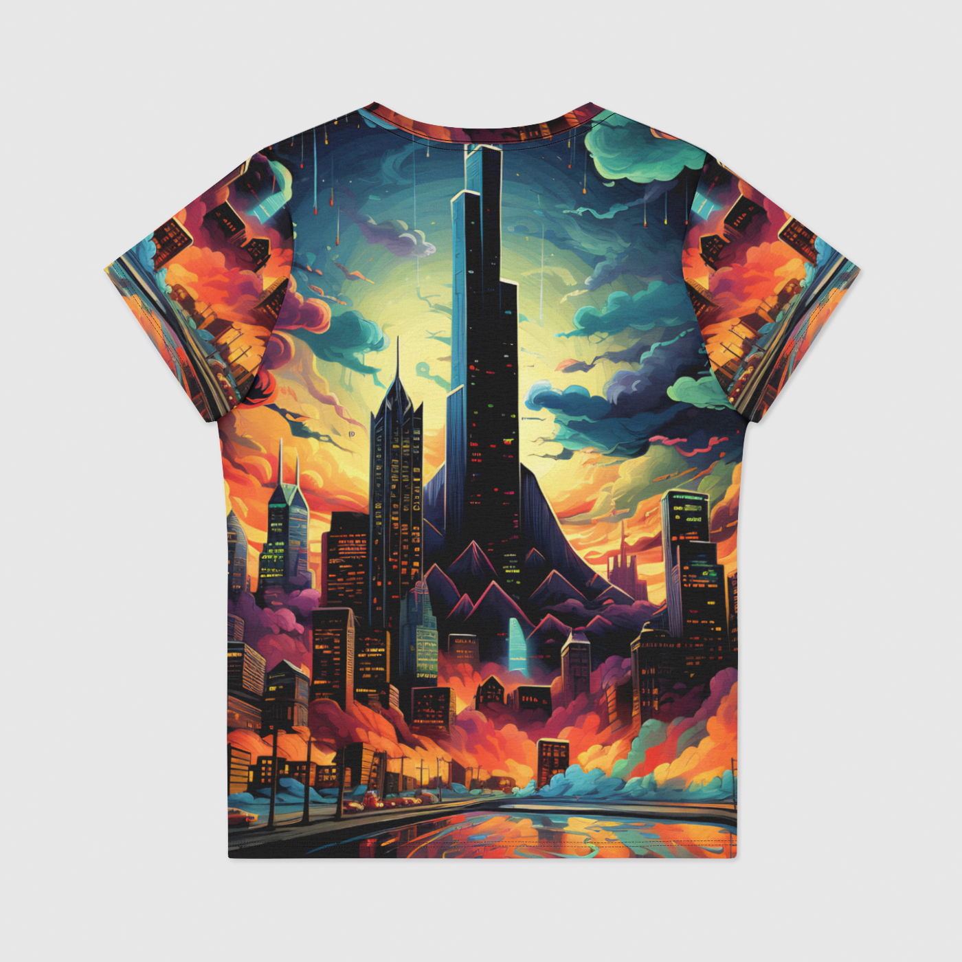 Psychedelic Metropolis Women's Tee