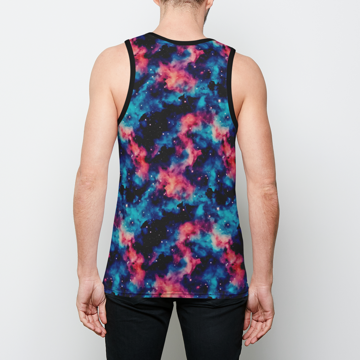 Spiral Galaxy Men's Tank