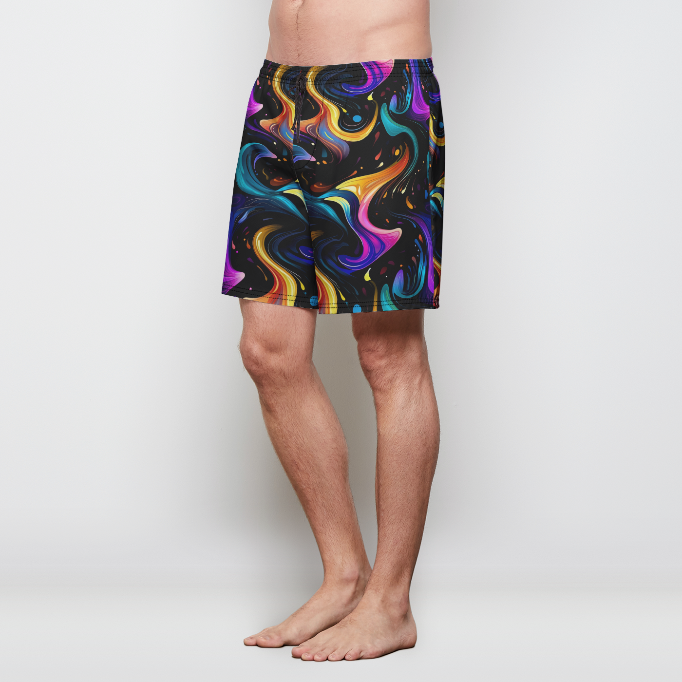 Hypnotic Spiral Men's Swim Shorts