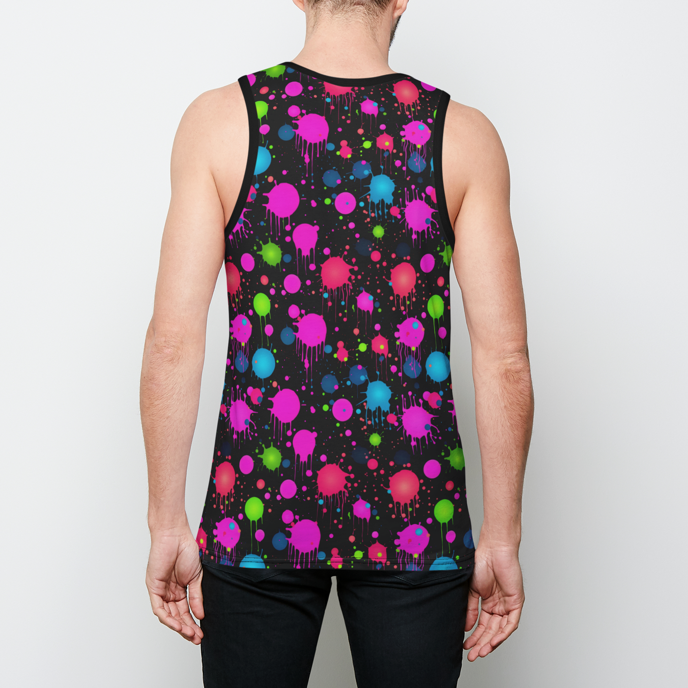 Neon Spark Men's Tank