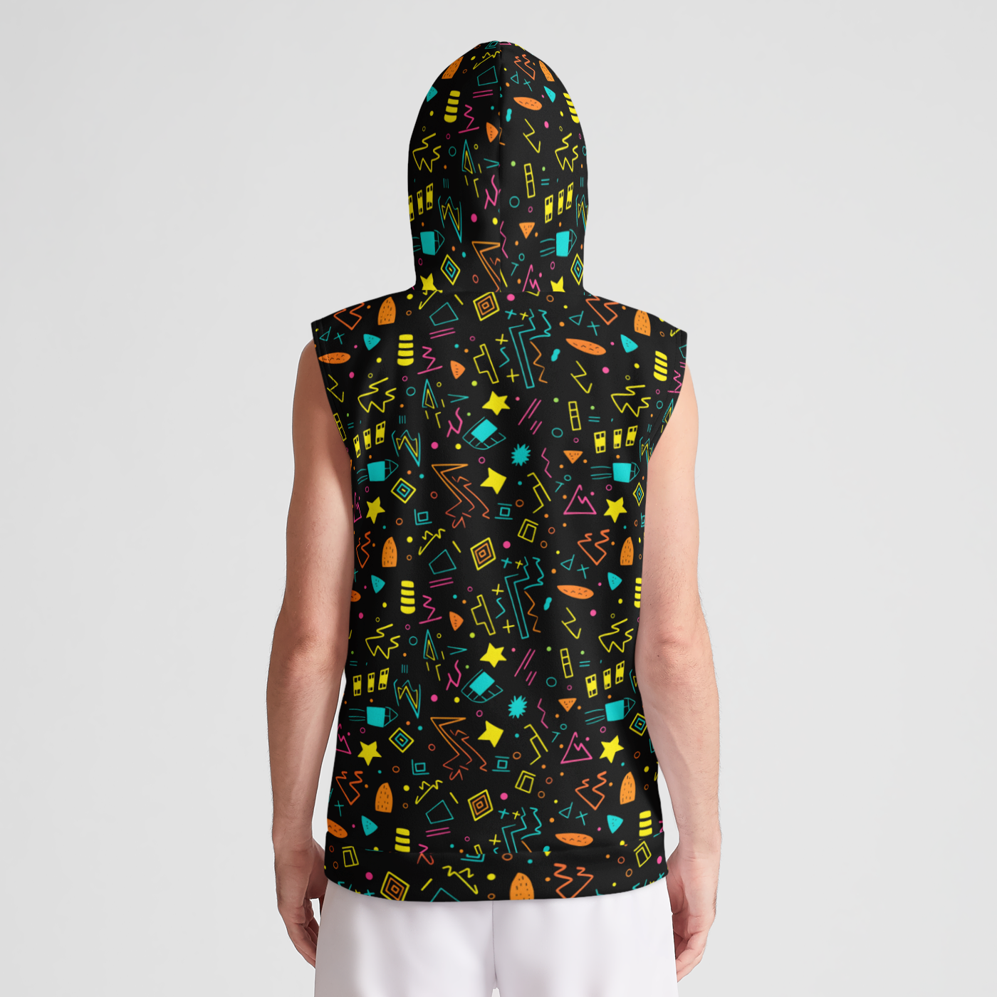 Trance Trek Sleeveless Pullover Hoodie