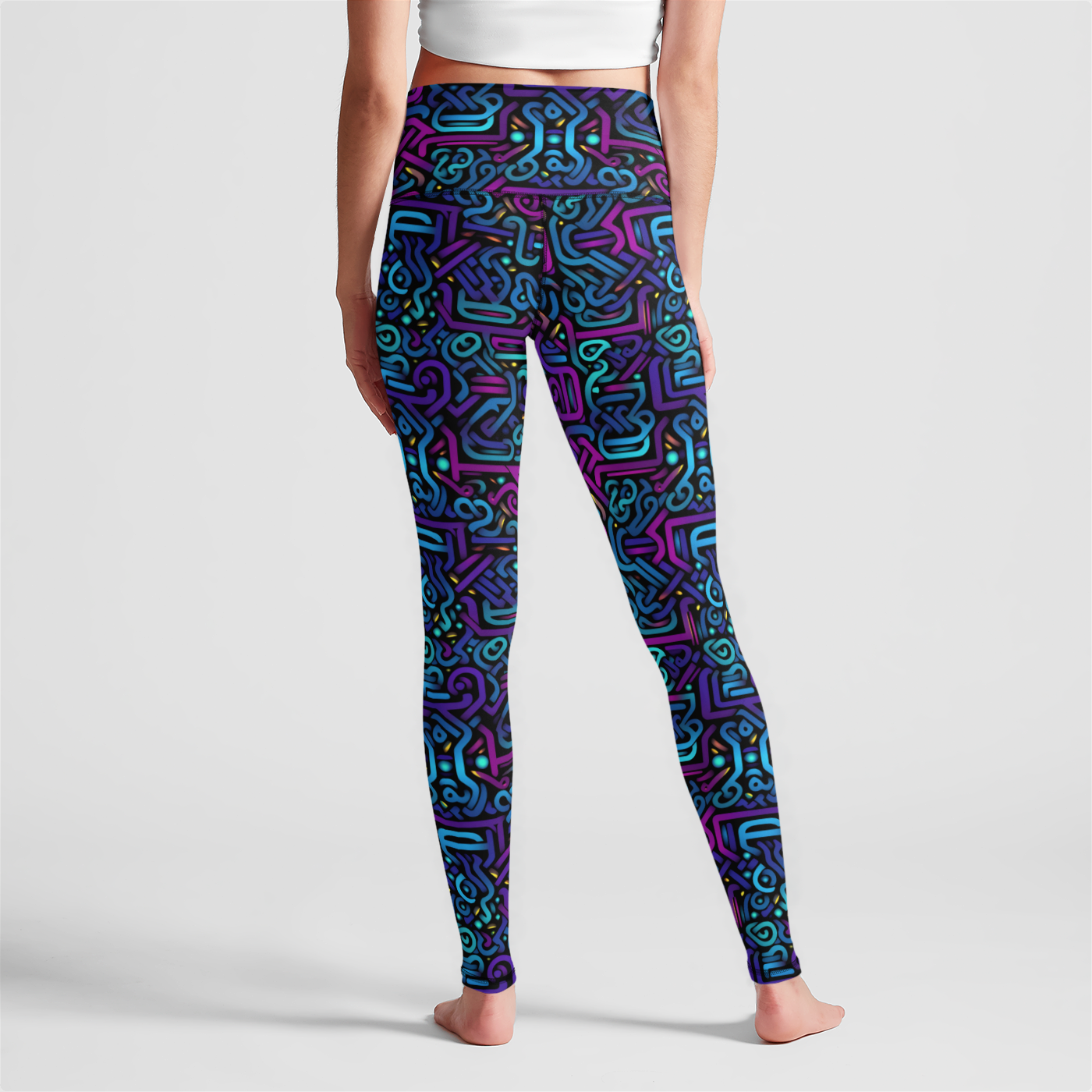 Divine Dodecahedron High Waist Leggings