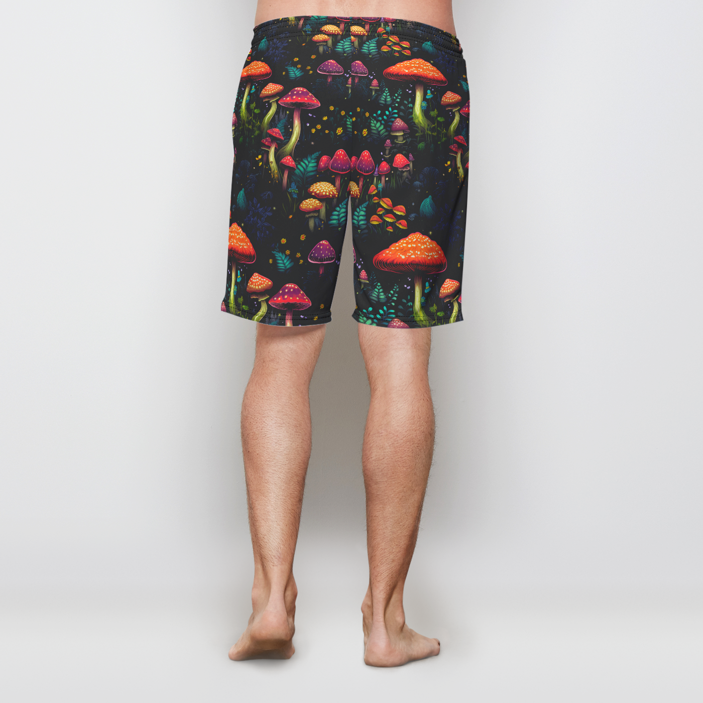 Psychedelic Fungi Frenzy Men's Shorts