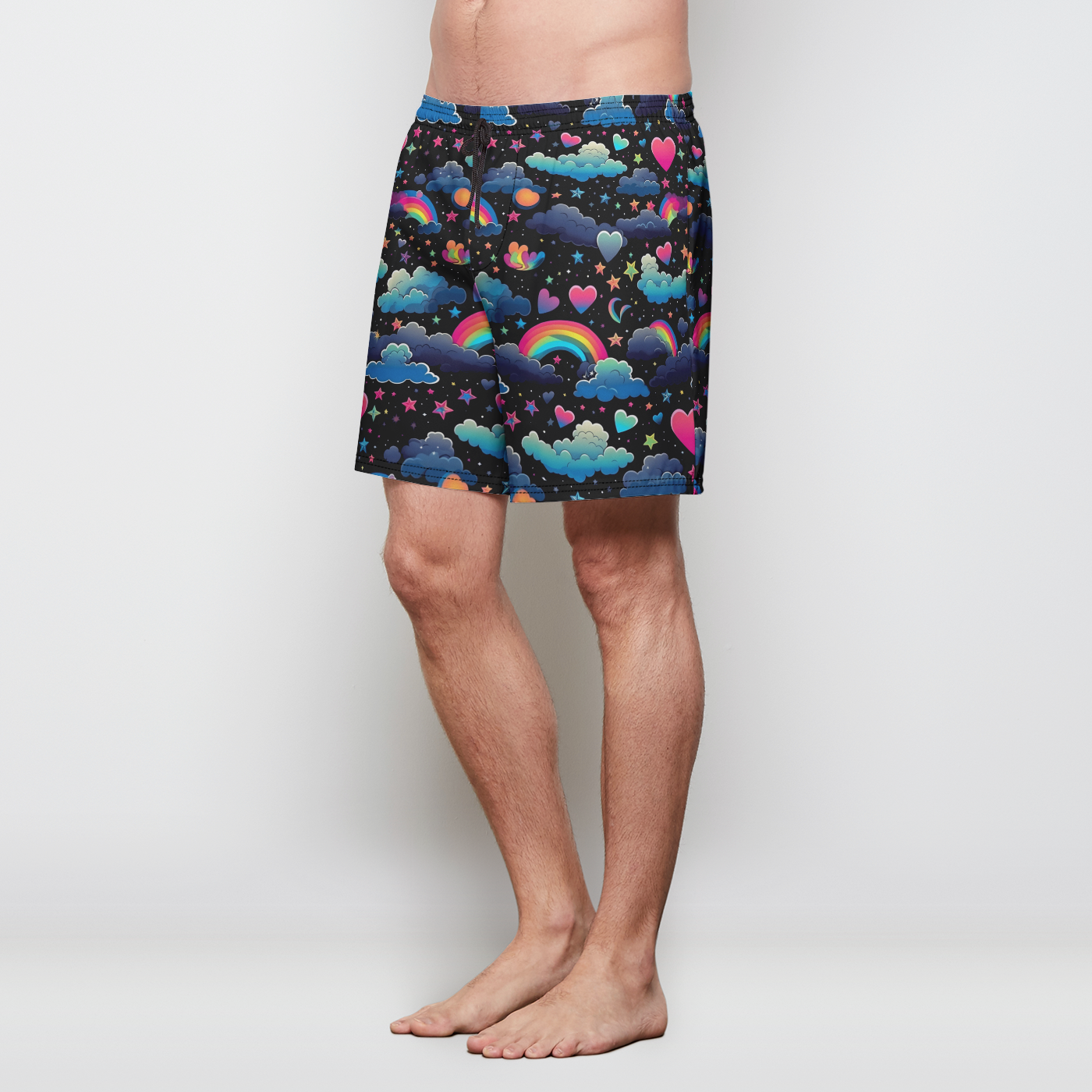 Rainbow Affection Men's Swim Shorts