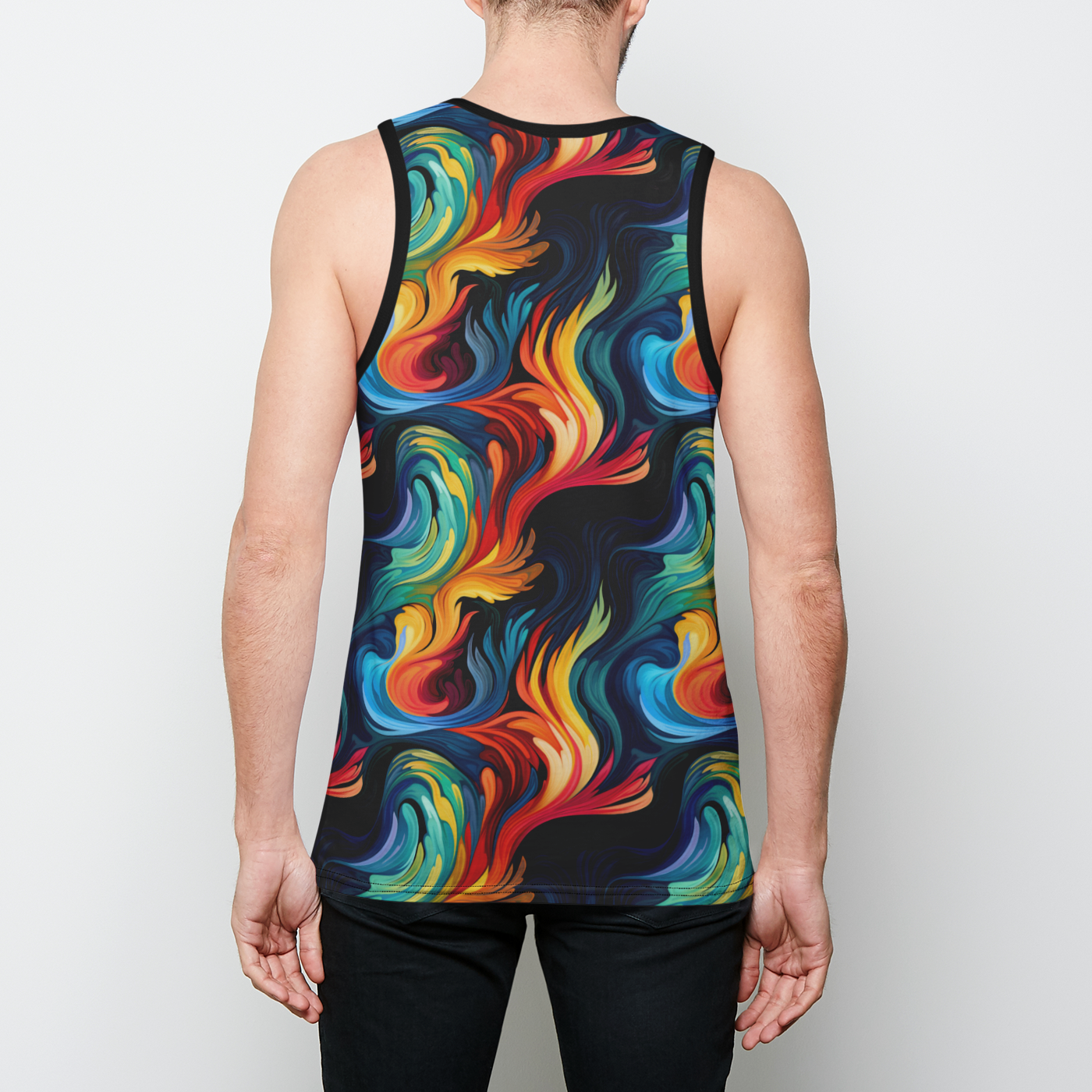 Technicolor Tranquility Men's Tank