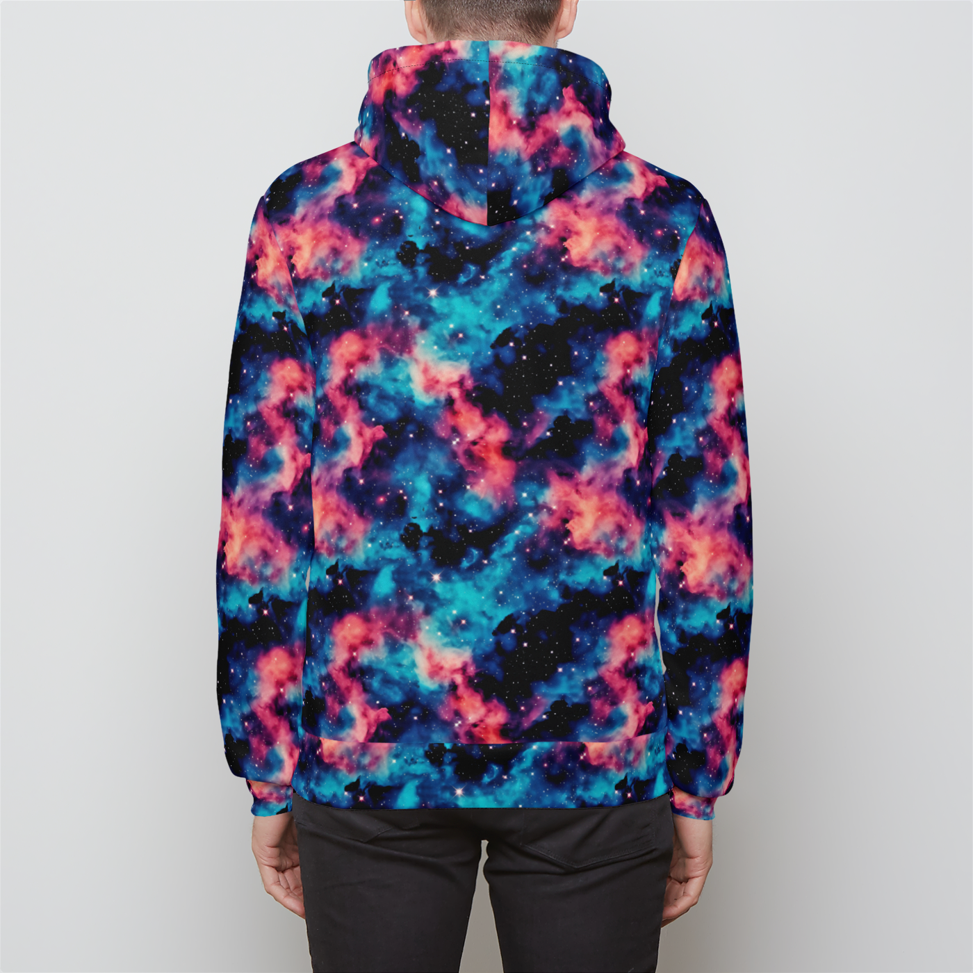 Spiral Galaxy Unisex Zip-Up Hoodie