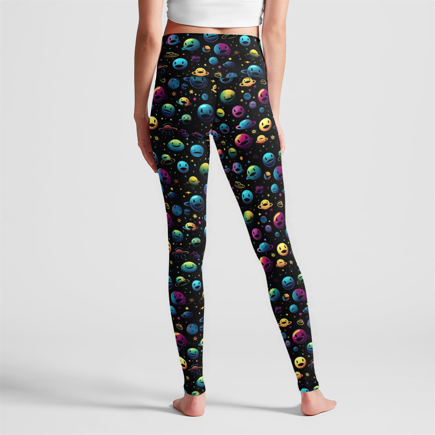 Grinning Groove High Waist Leggings