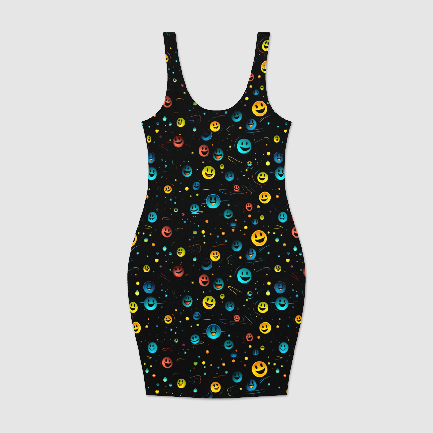 Smiley Salsa Bodycon Dress