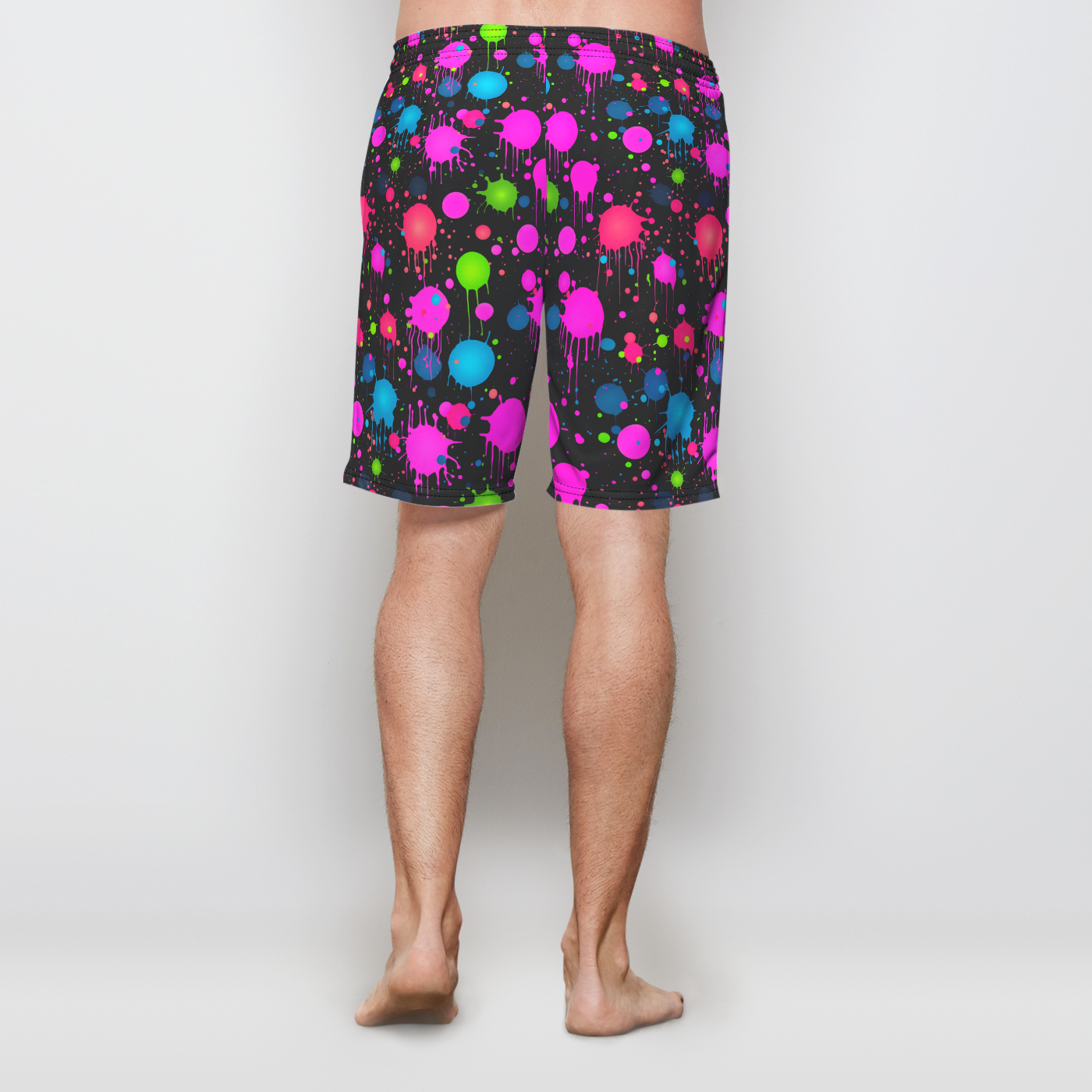 Neon Spark Men's Shorts