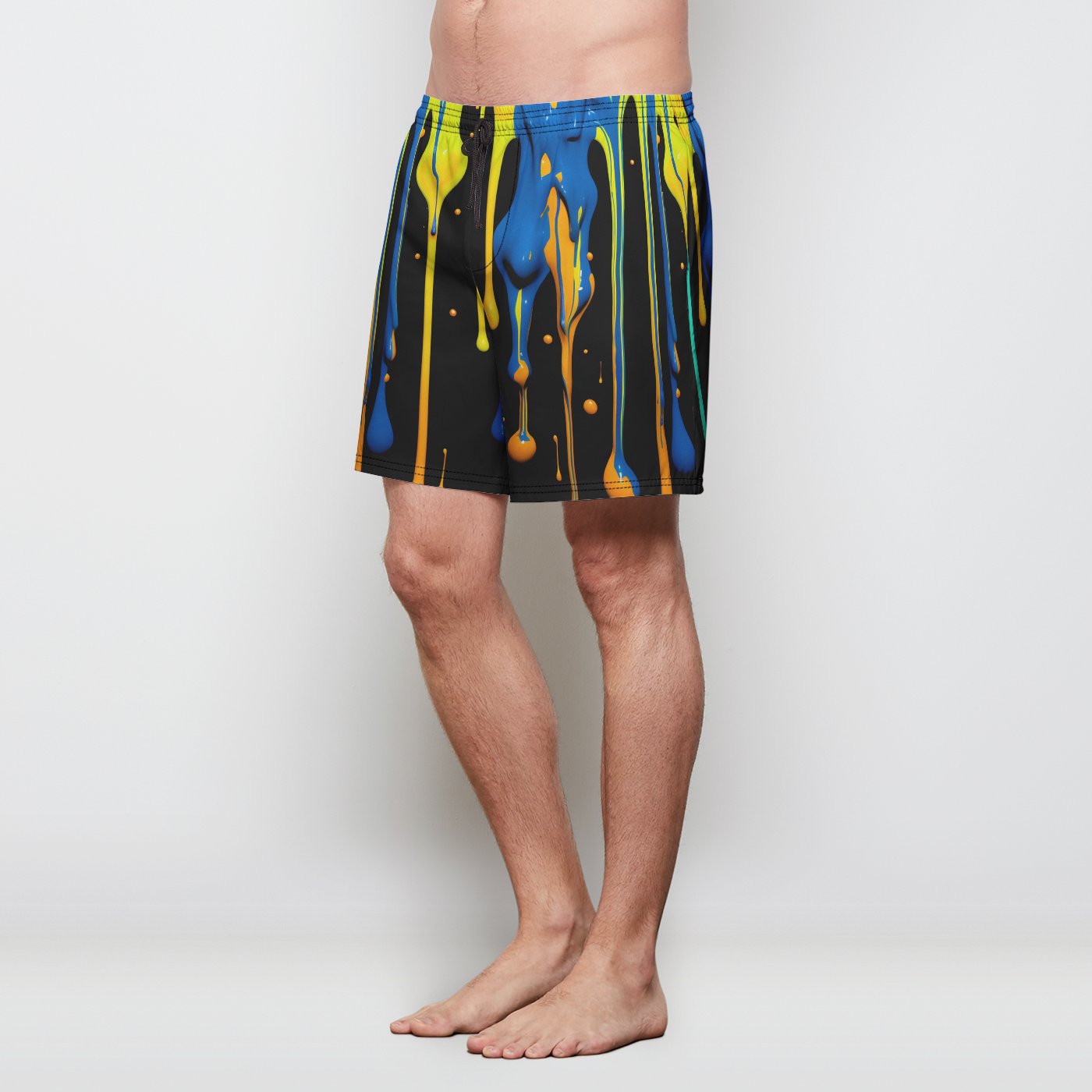 Mesmerizing Meltdown Men's Swim Shorts