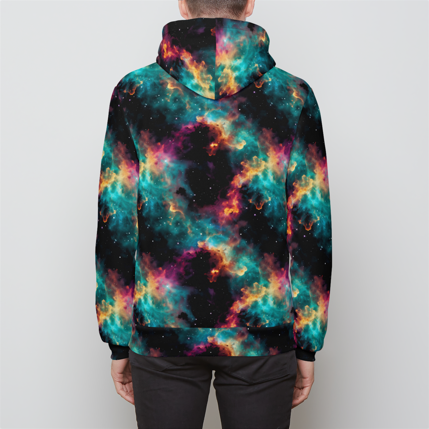 Nebula Nostalgia Unisex Zip-Up Hoodie