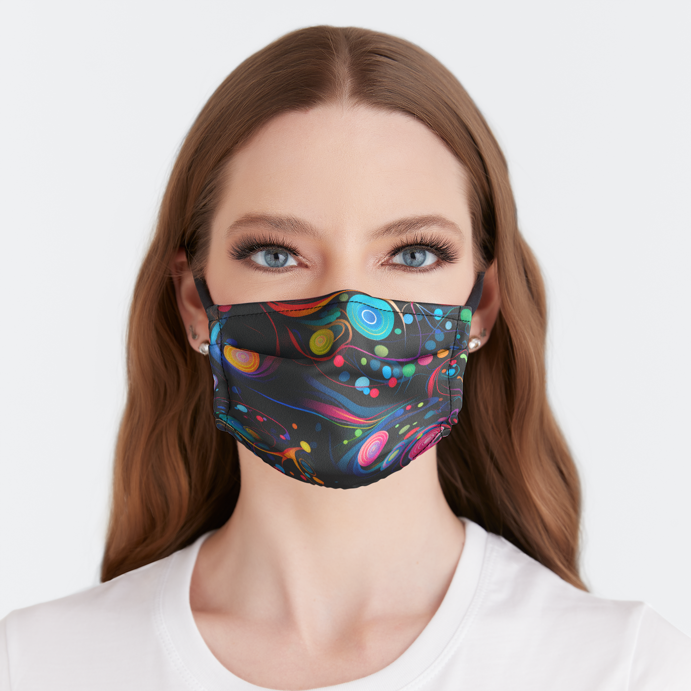 Whirling Wonderland Face Mask