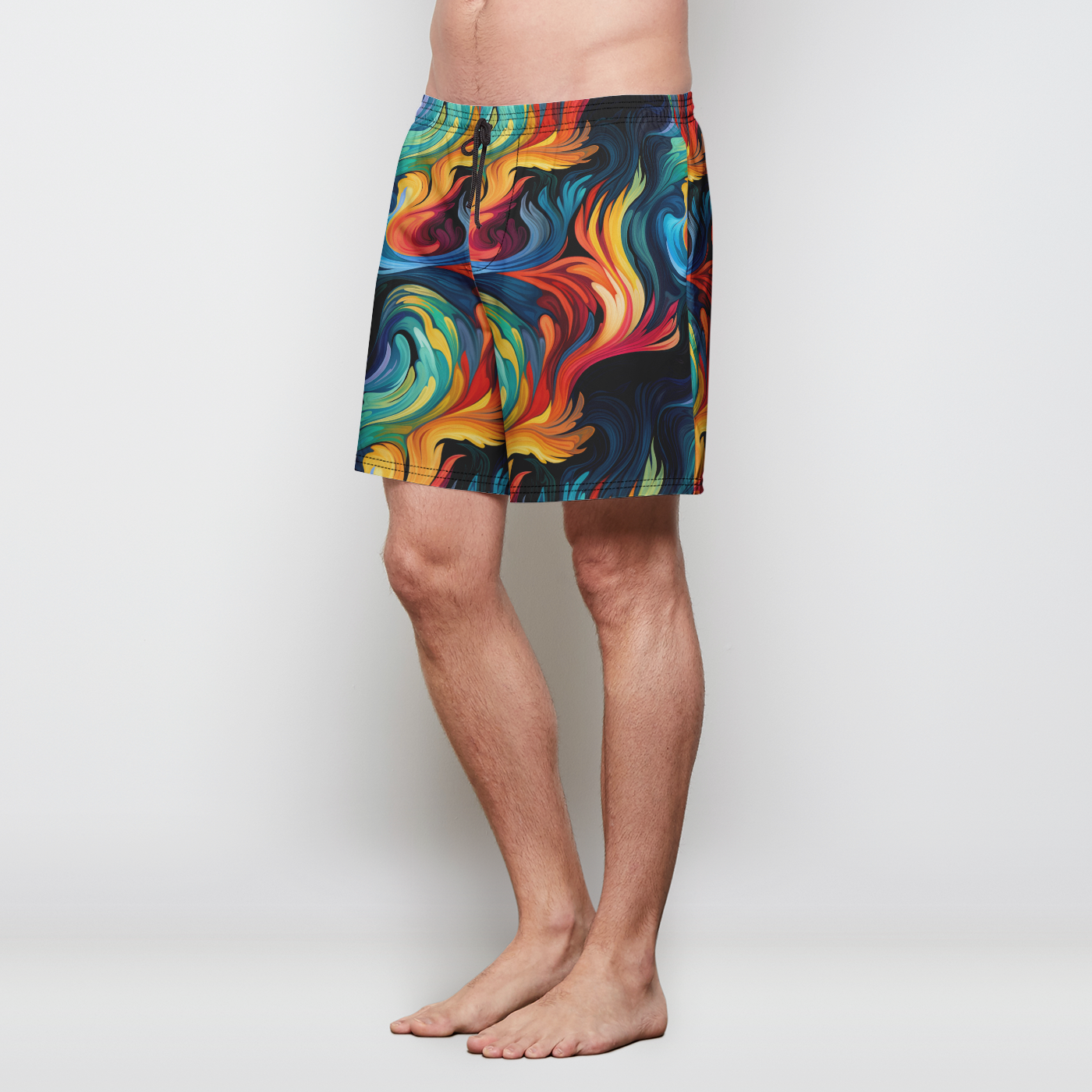 Technicolor Tranquility Men's Swim Shorts