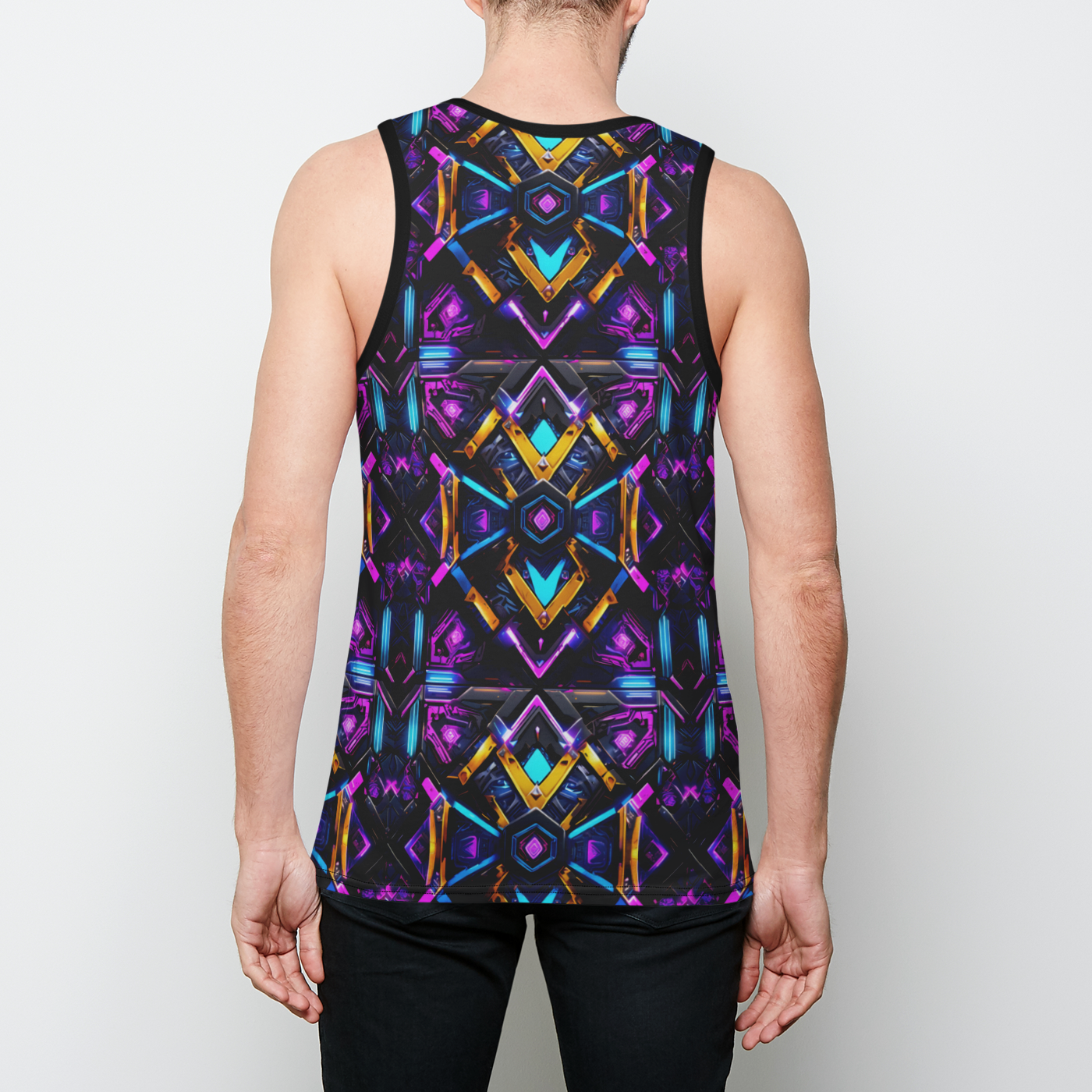 Vibrant Vertex Men's Tank