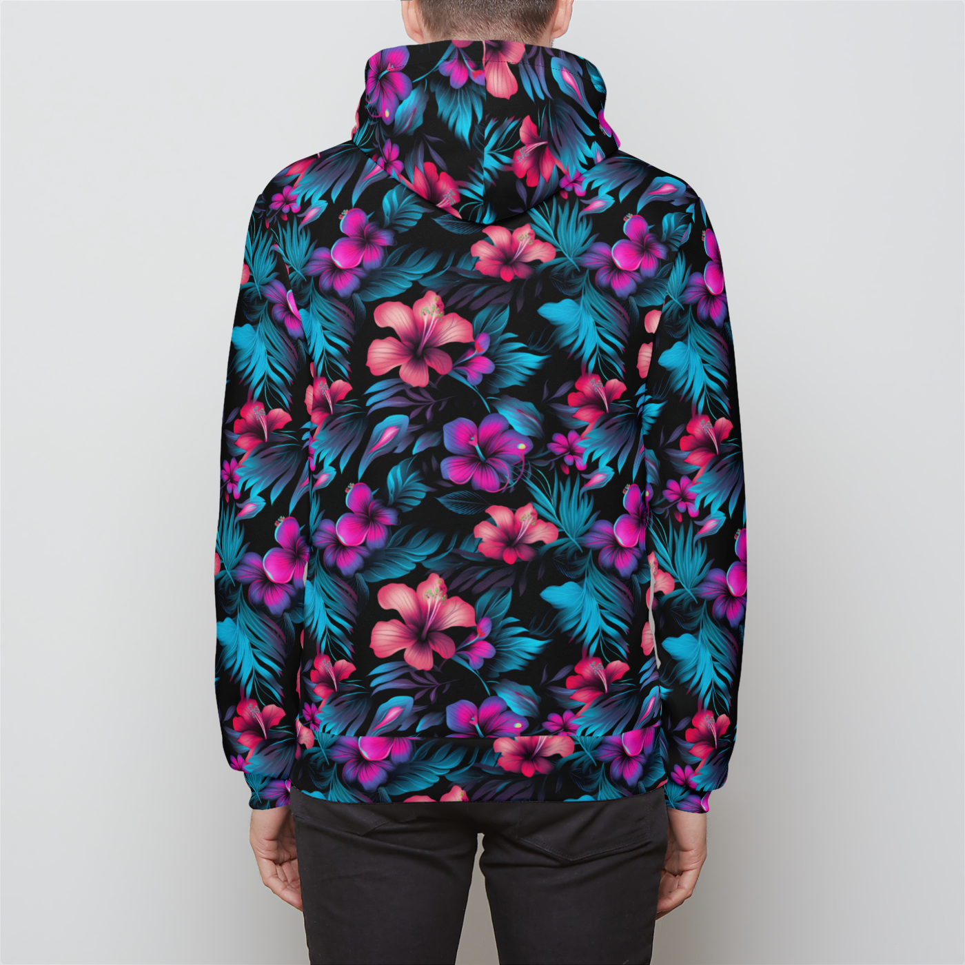 Paradise Rhythm Unisex Zip-Up Hoodie