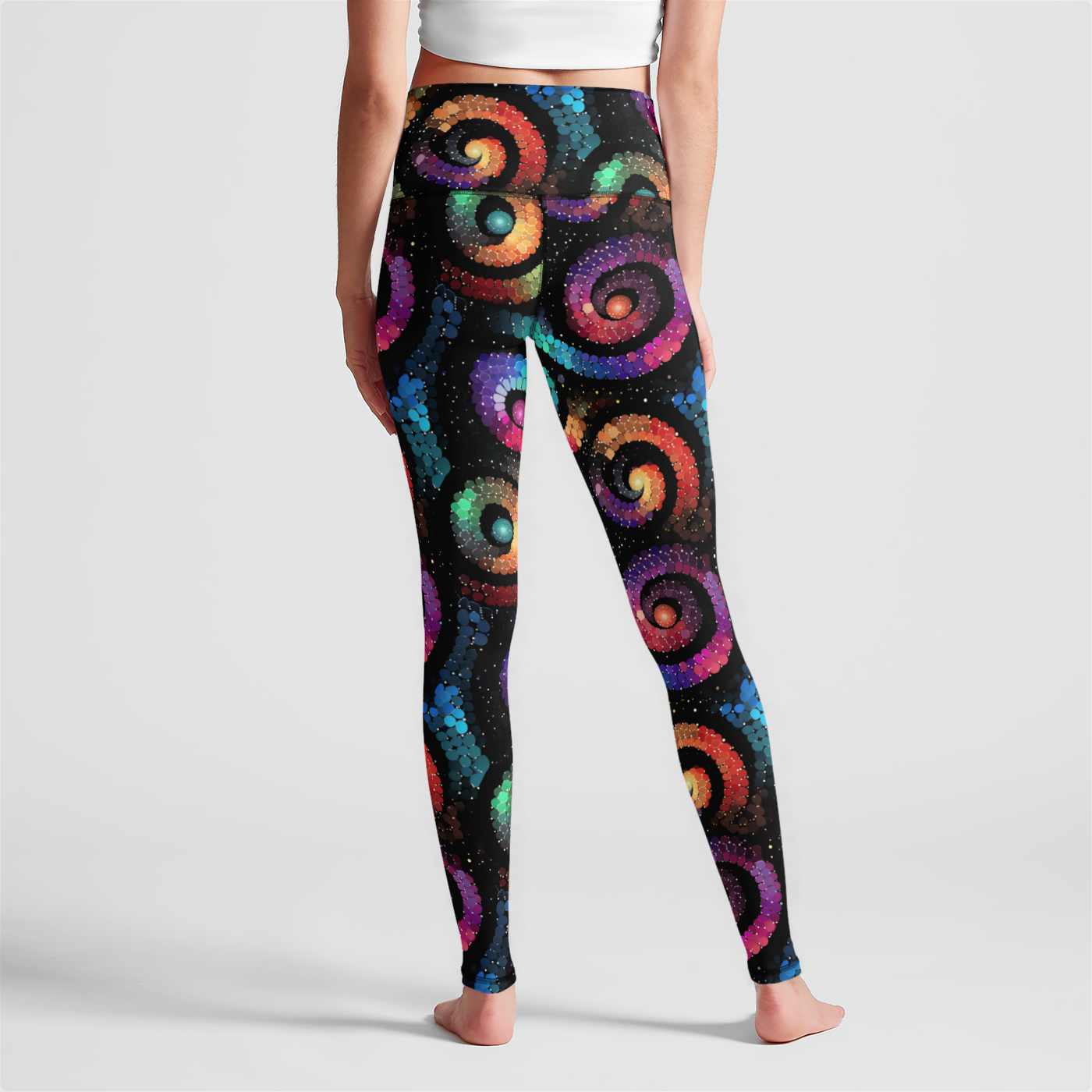 Swirling Serenade High Waist Leggings