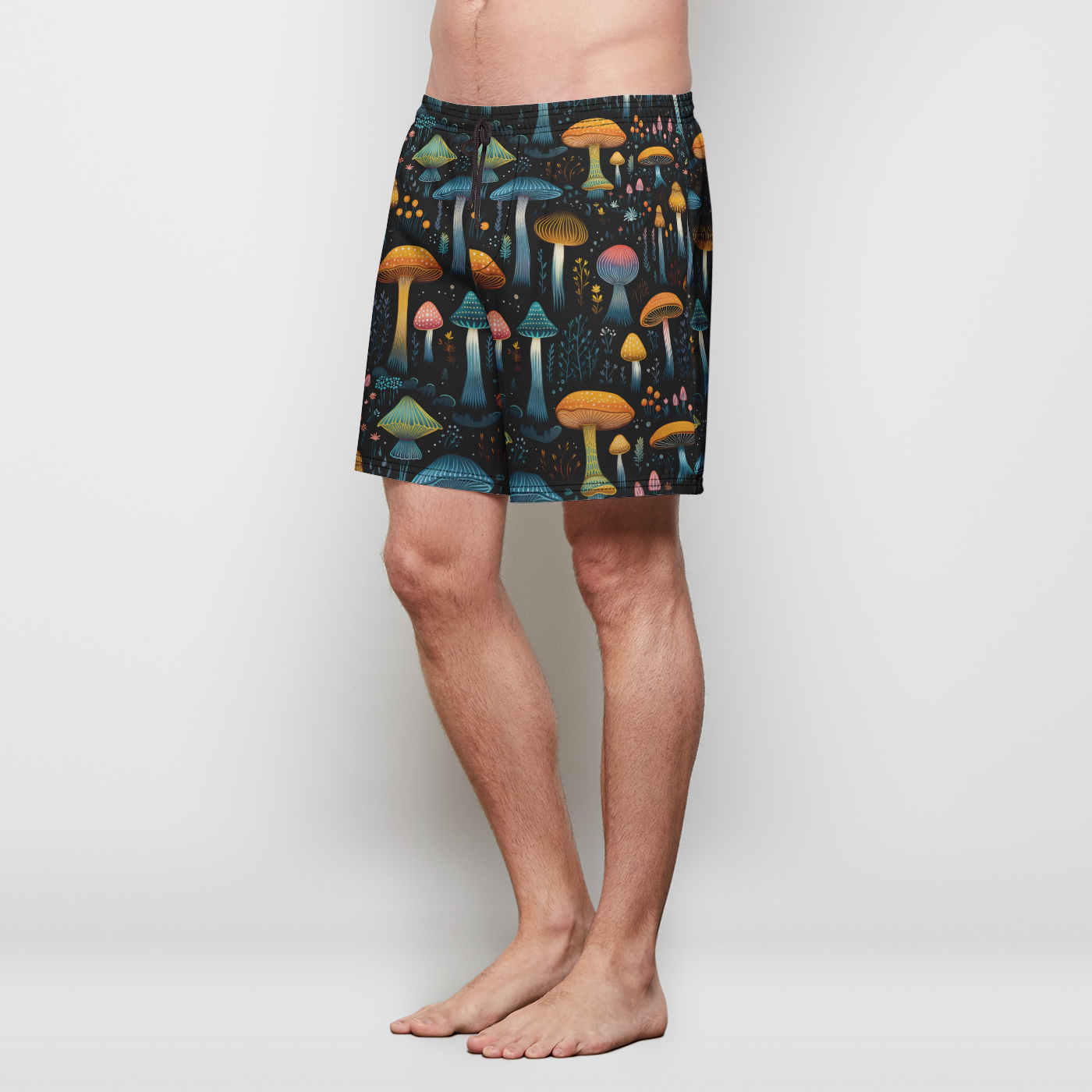 Hypnotic Fungal Fantasy Men's Swim Shorts