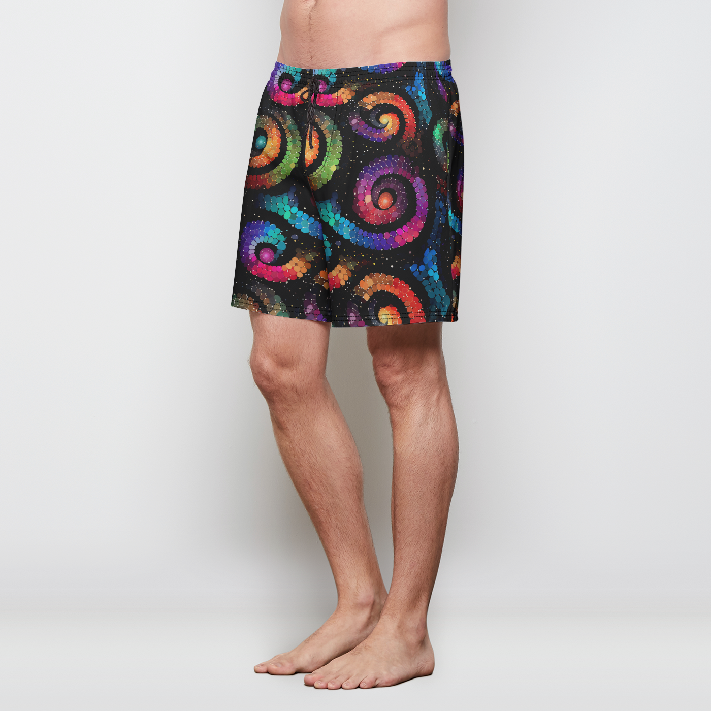 Swirling Serenade Men's Swim Shorts