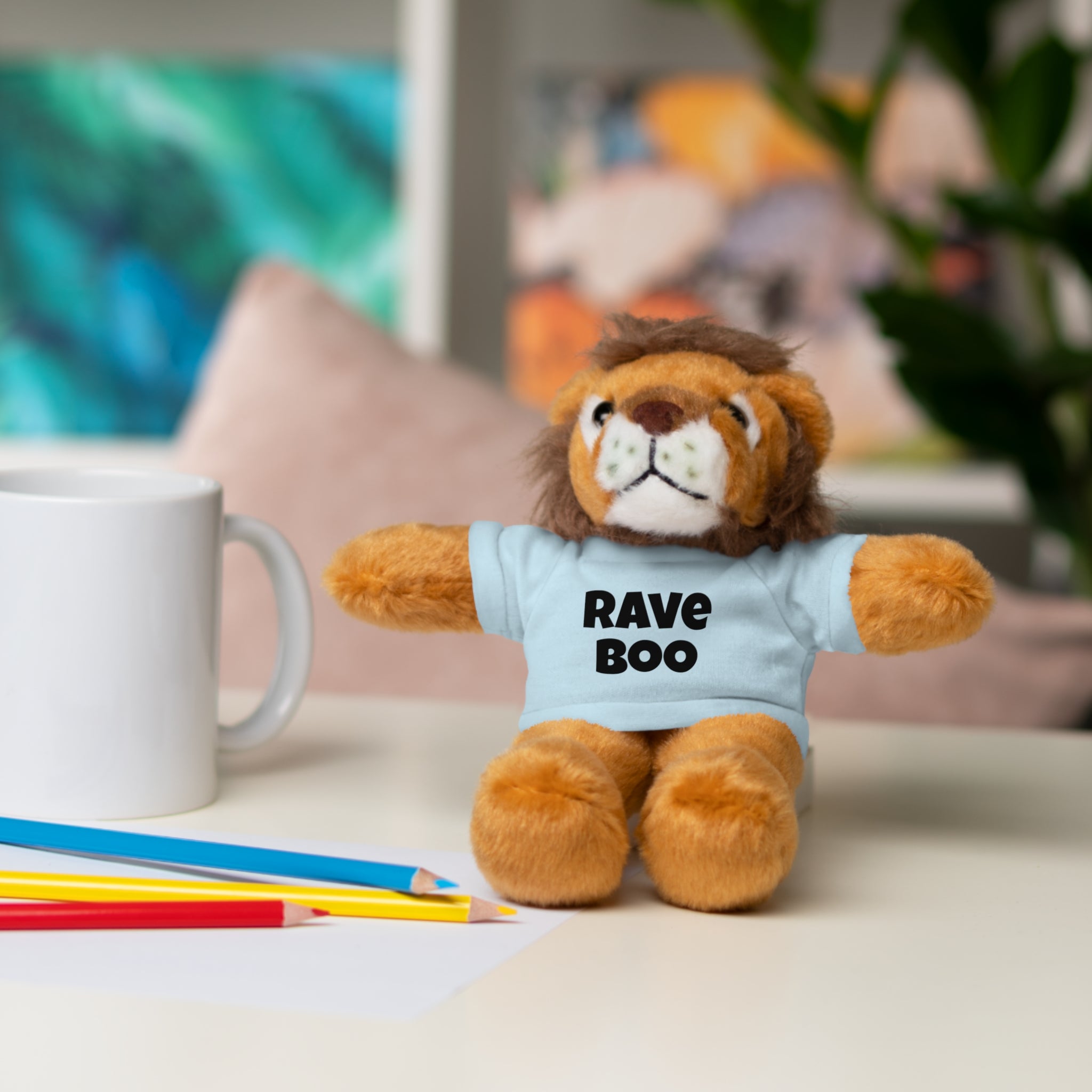 Copy of Copy of Copy of Copy of Best Rave Mom Stuffed Animal with Tee