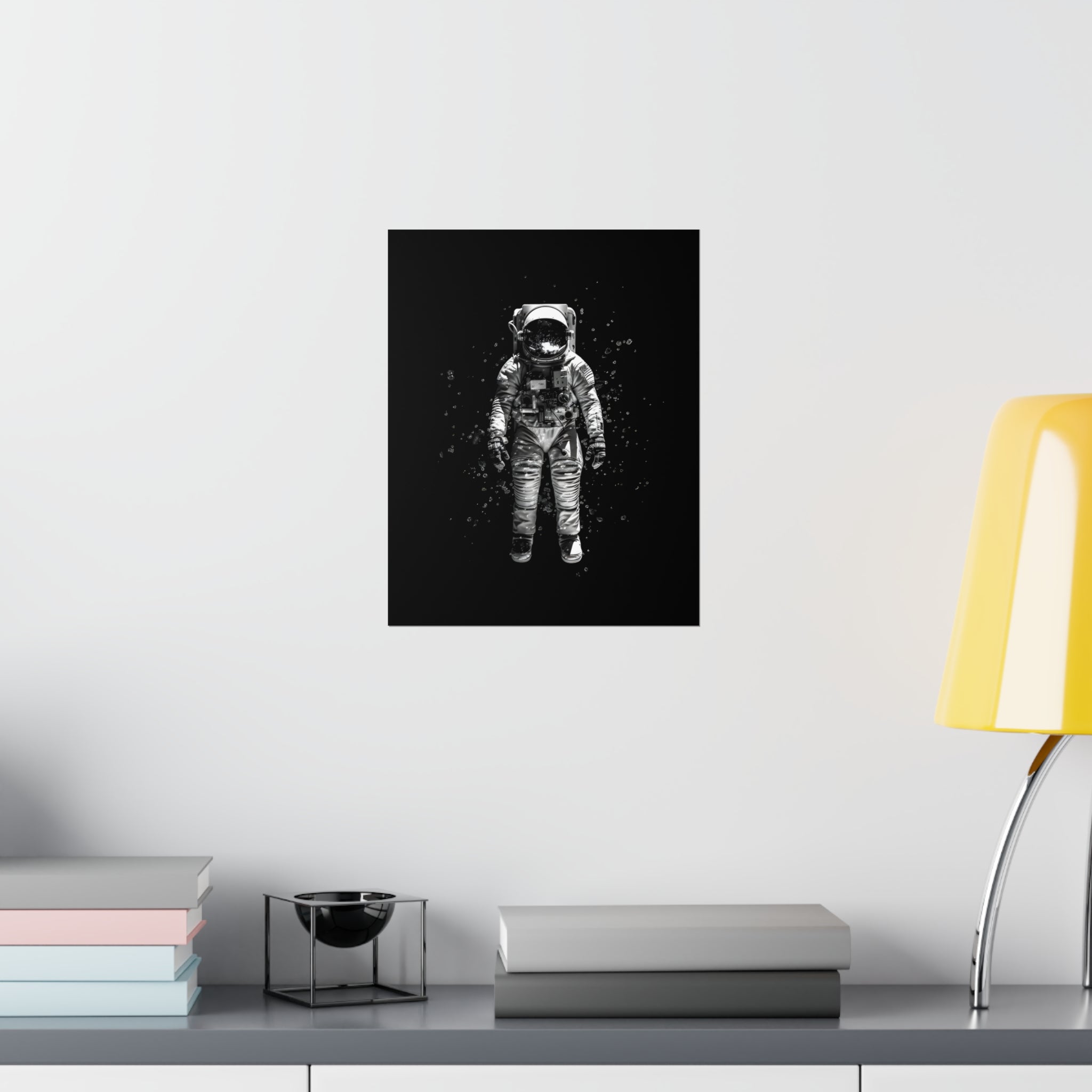 Astronaut Aesthetics Premium Matte Poster