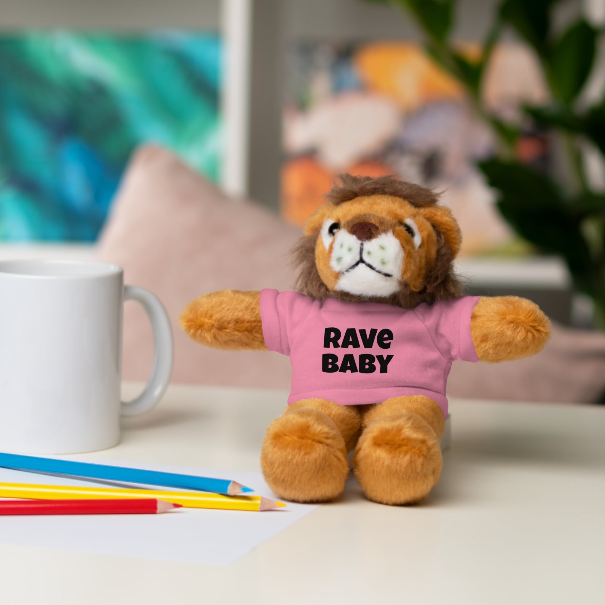 Rave Baby Stuffed Animal with Tee