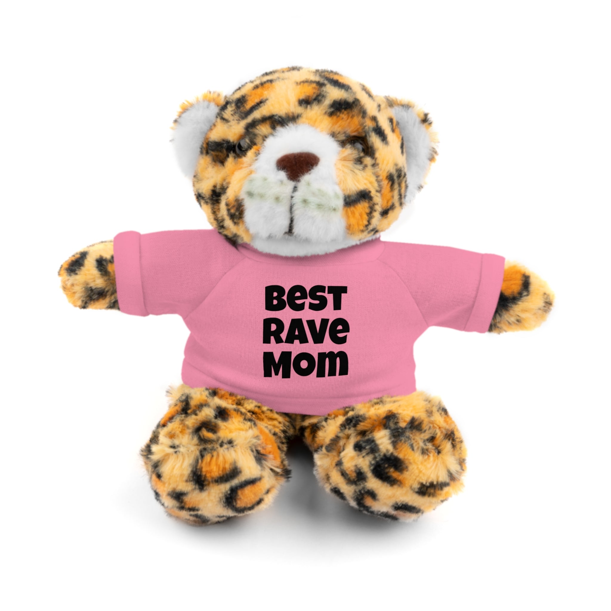 Best Rave Mom Stuffed Animal with Tee