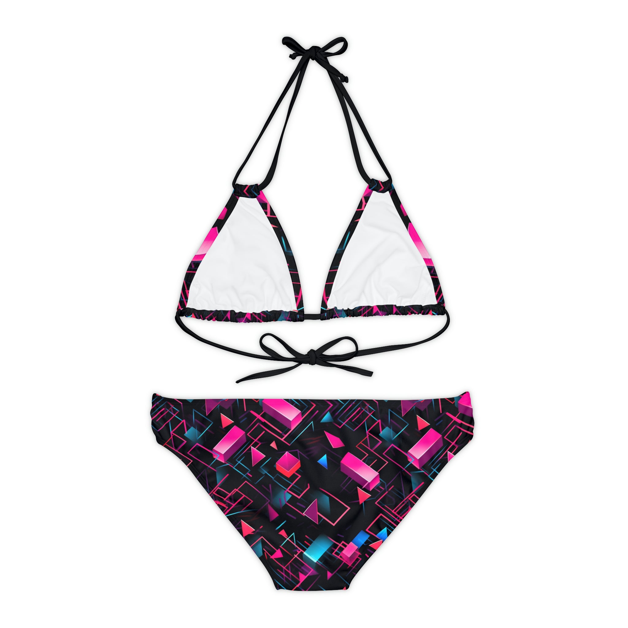 Neon Nova Strap Bikini Set