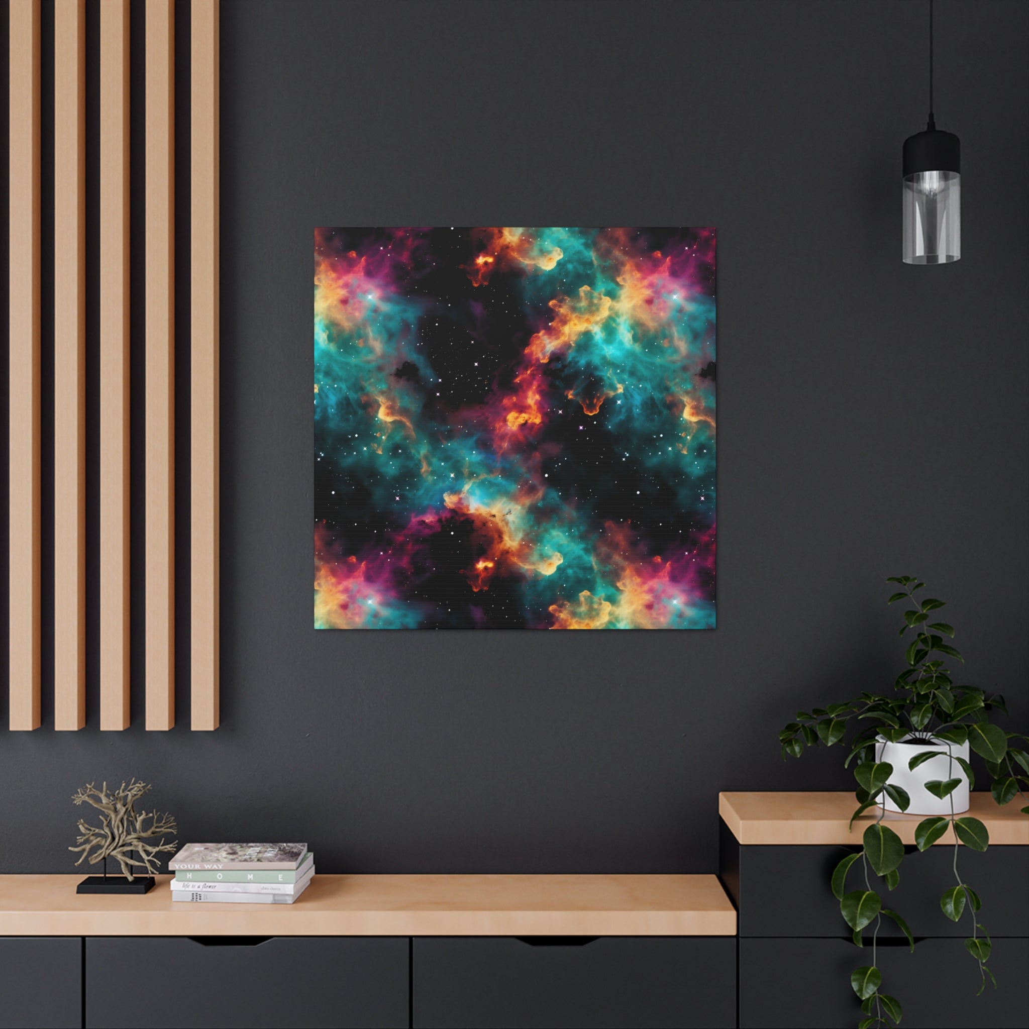 Nebula Nostalgia Canvas Print Art