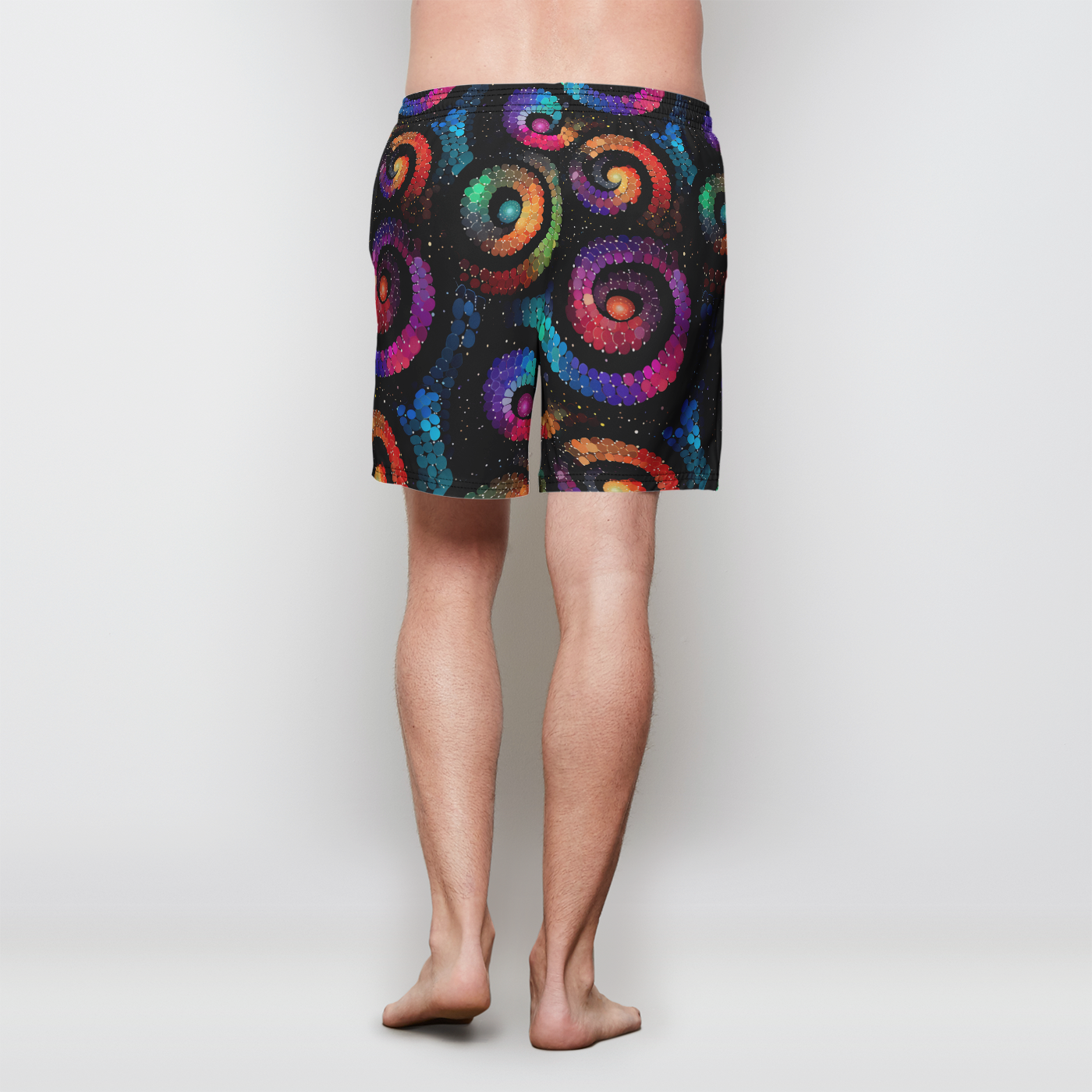 Swirling Serenade Men's Swim Shorts