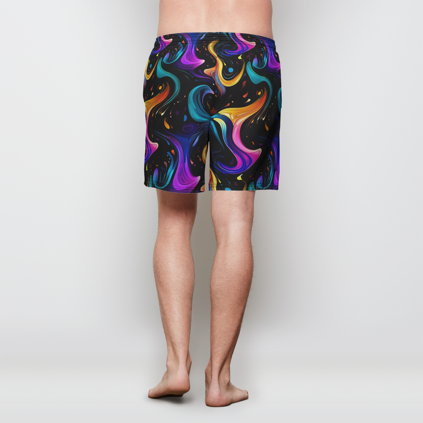 Hypnotic Spiral Men's Swim Shorts