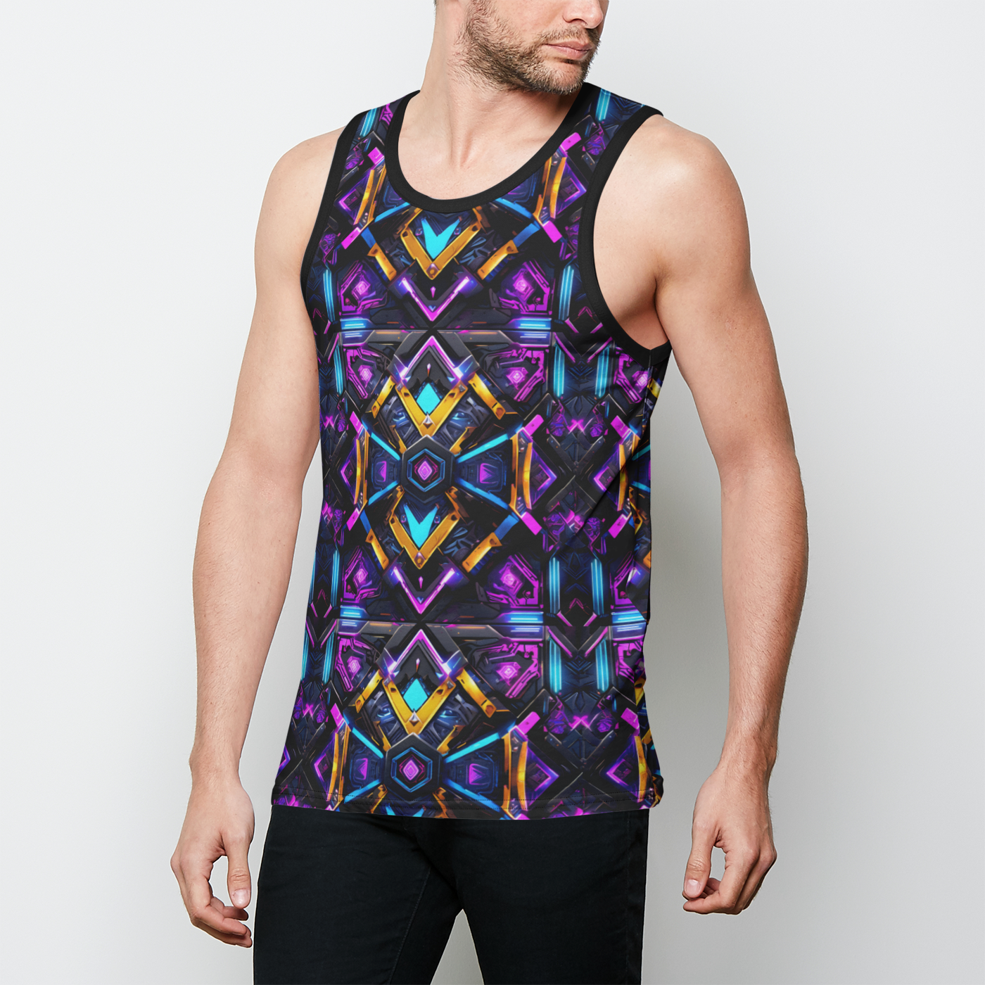 Vibrant Vertex Men's Tank