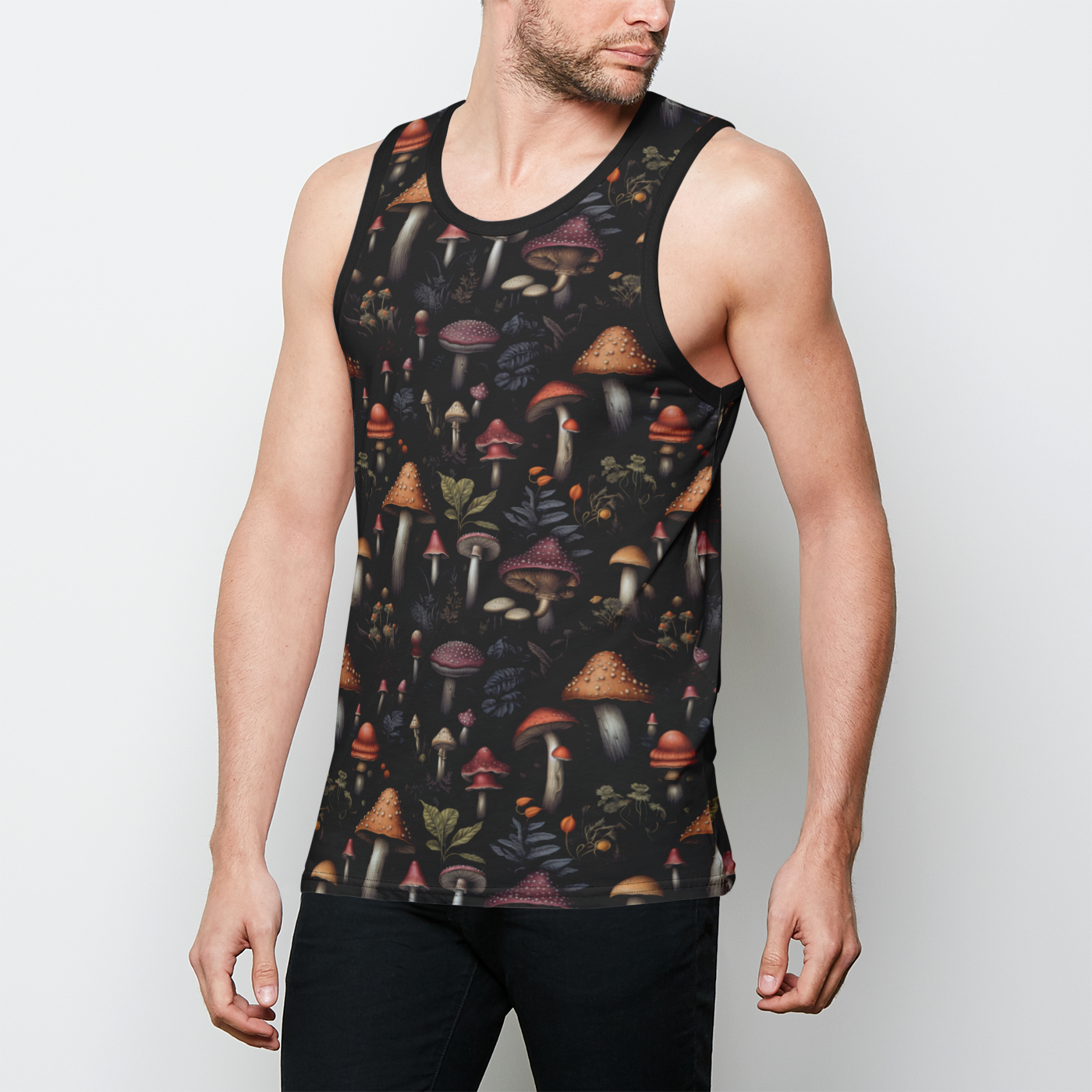 Trippy Toadstools Men's Tank