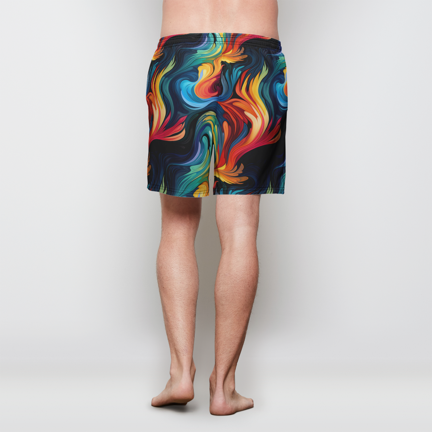 Technicolor Tranquility Men's Swim Shorts