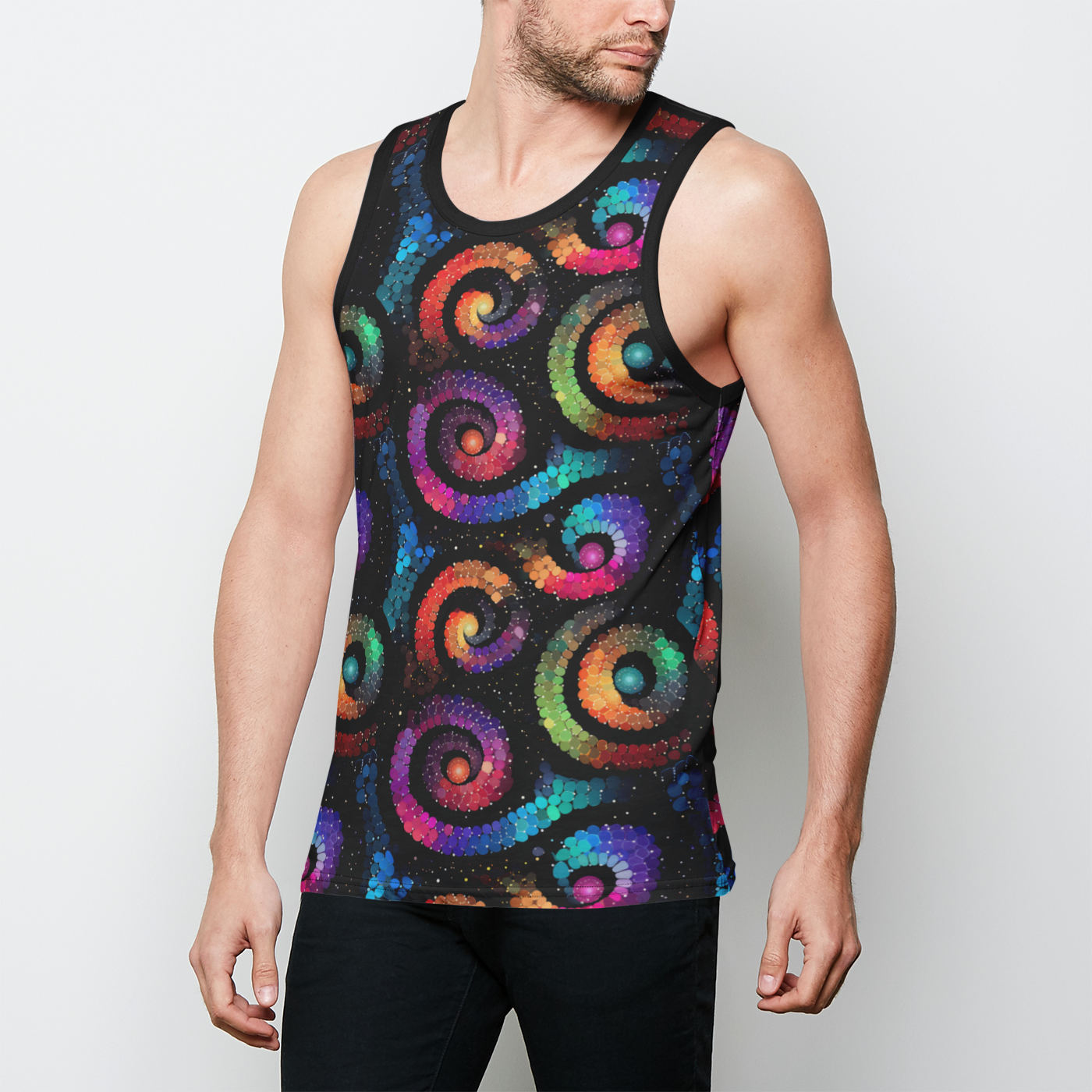 Swirling Serenade Men's Tank