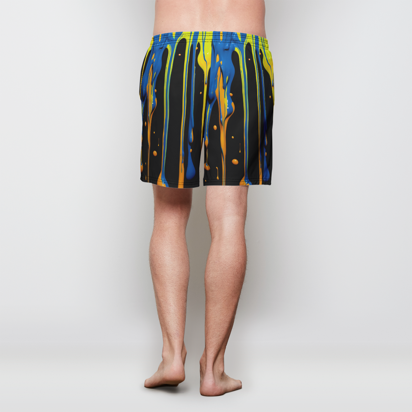 Mesmerizing Meltdown Men's Swim Shorts