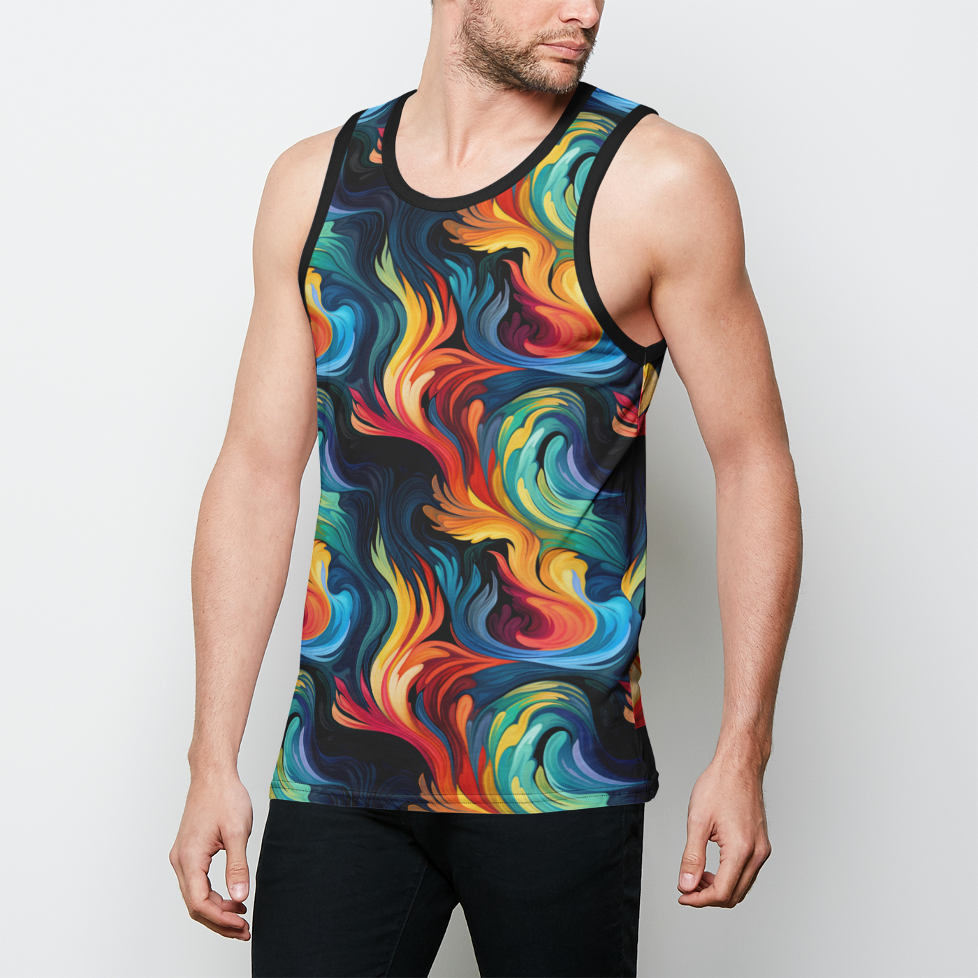 Technicolor Tranquility Men's Tank