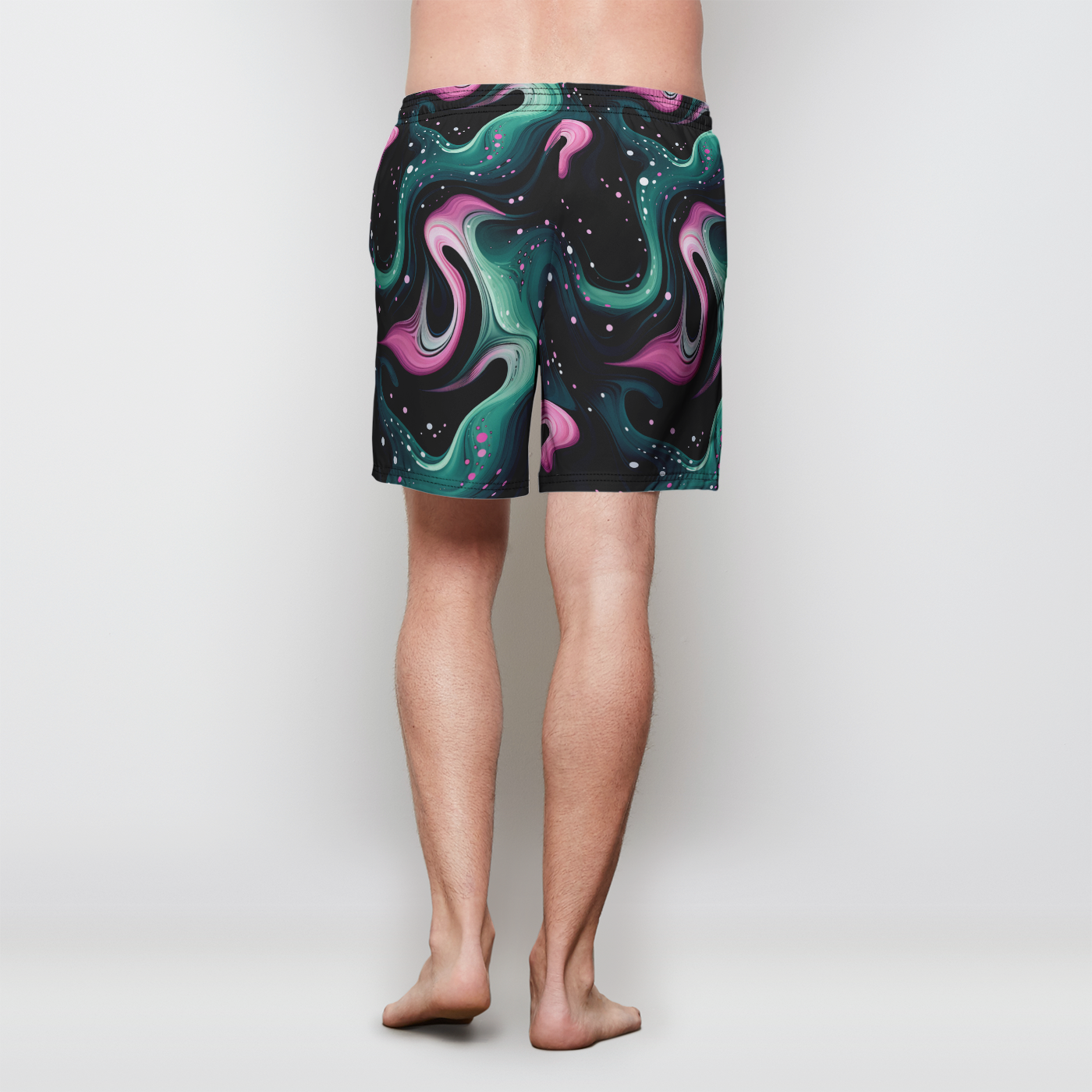 Electric Swirls Men's Swim Shorts