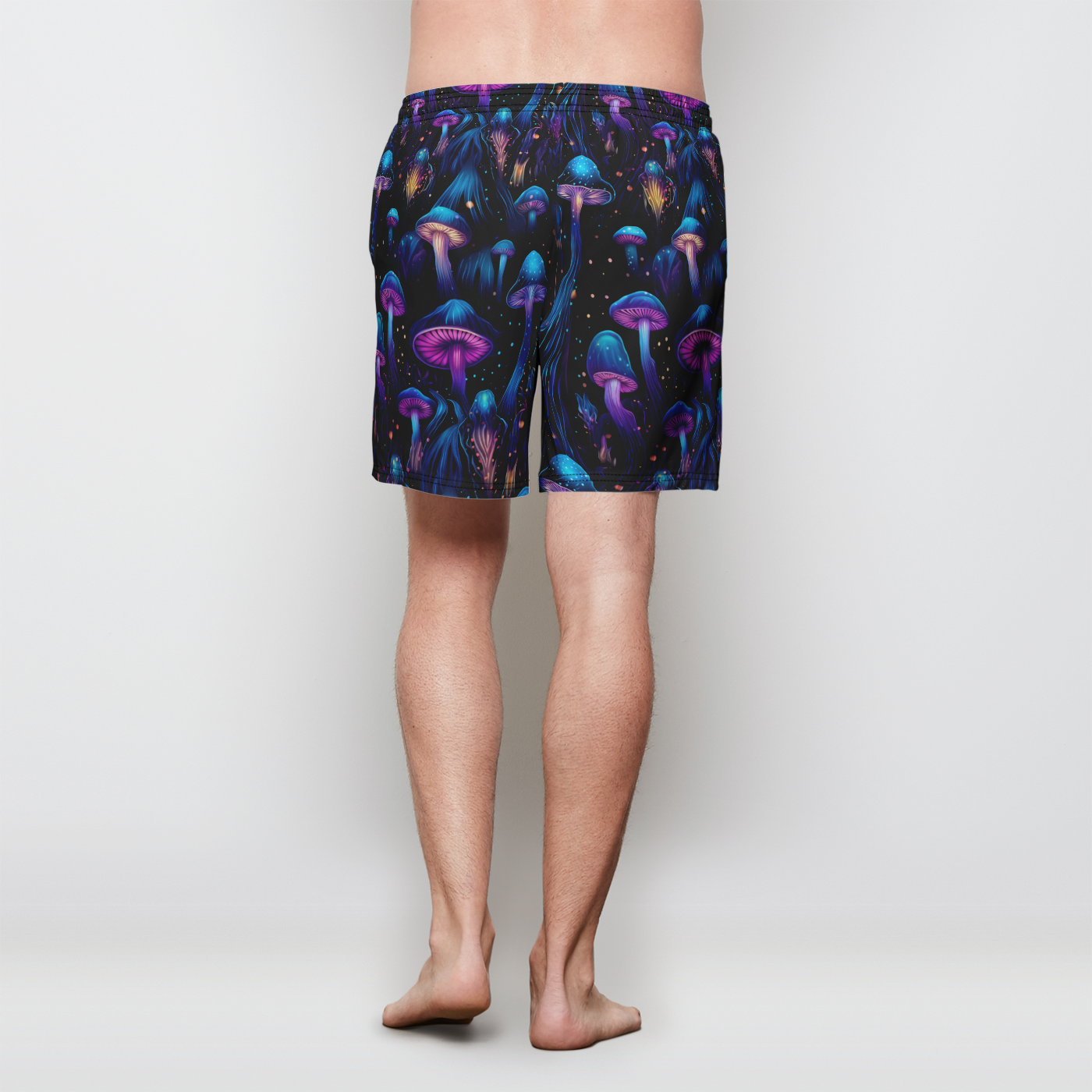 Electric Mushroom Dream Men's Swim Shorts