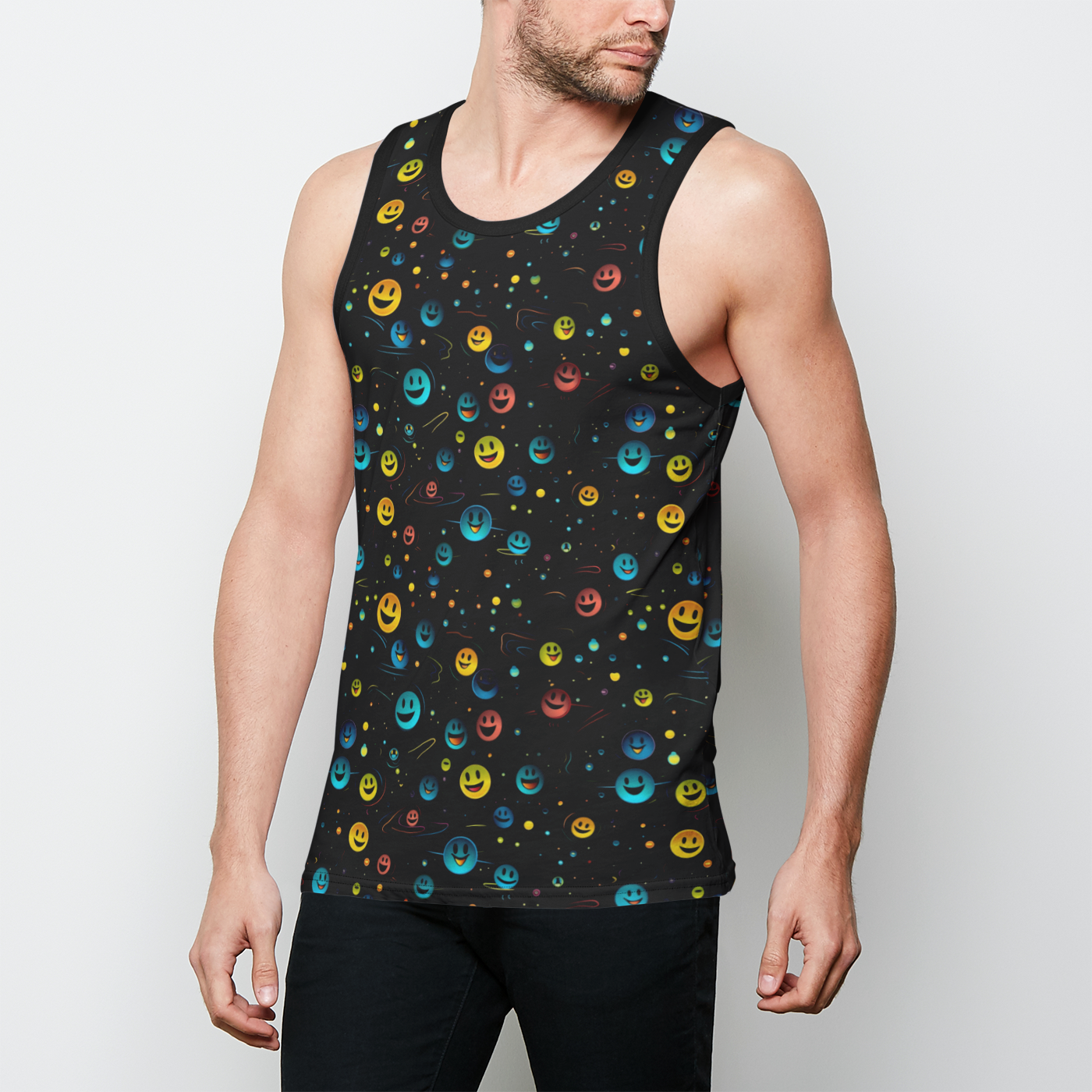 Smiley Salsa Men's Tank