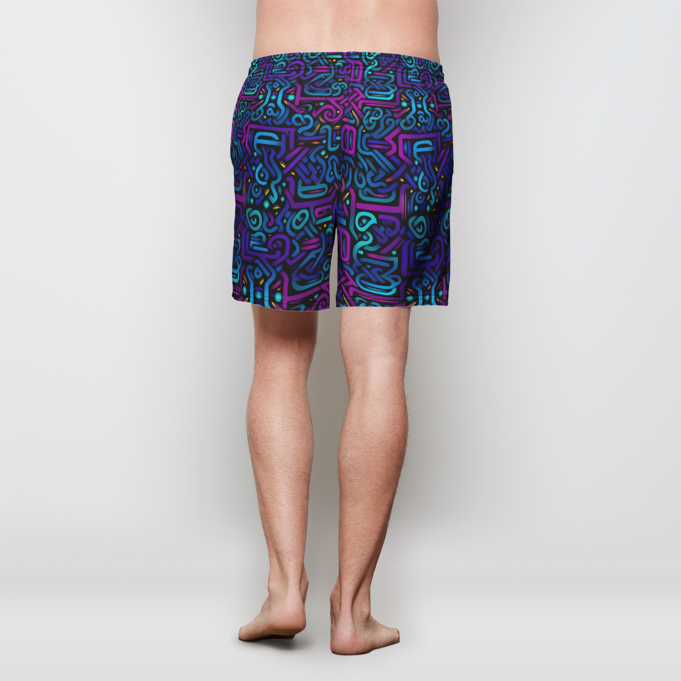 Divine Dodecahedron Men's Swim Shorts