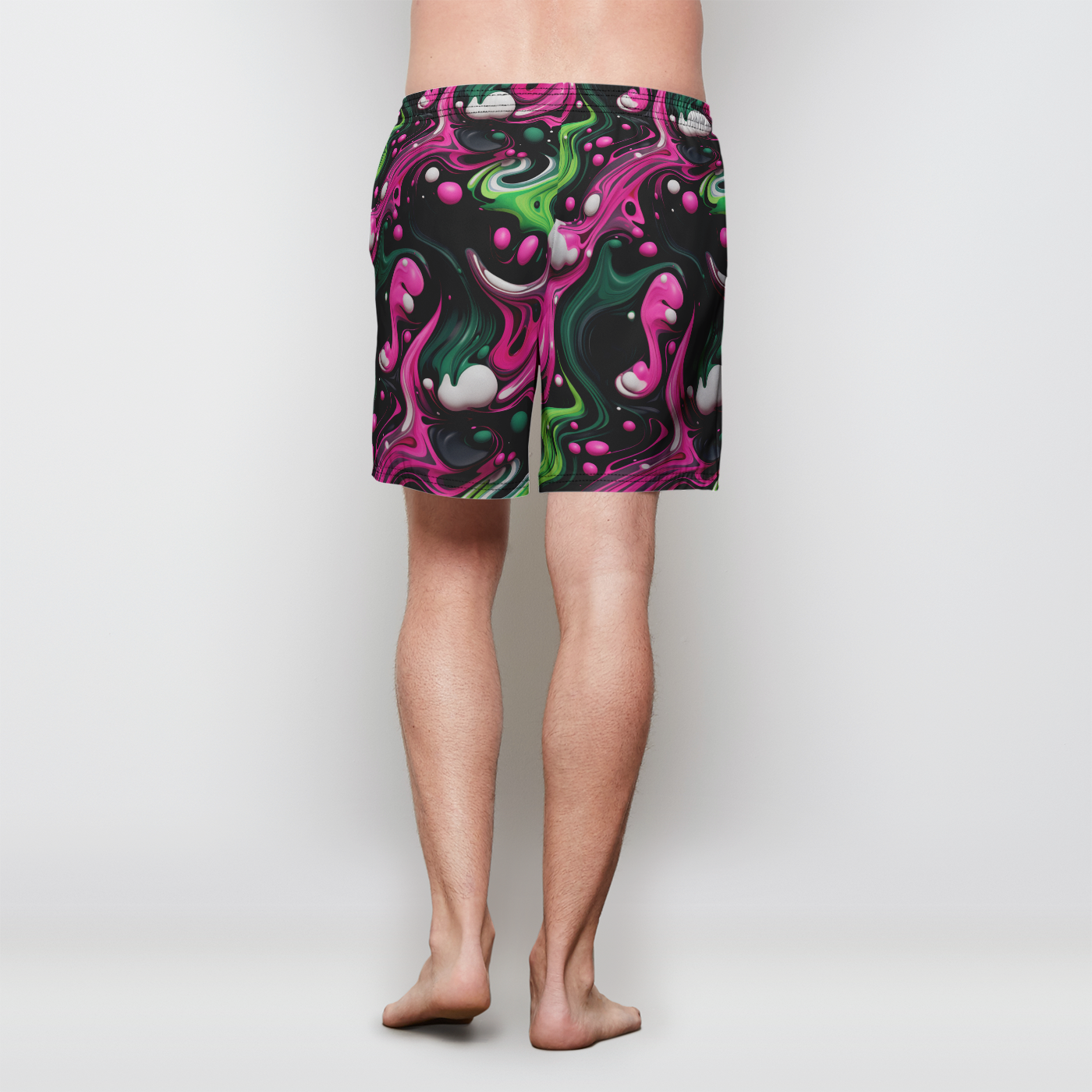 Luminescent Labyrinth Men's Swim Shorts