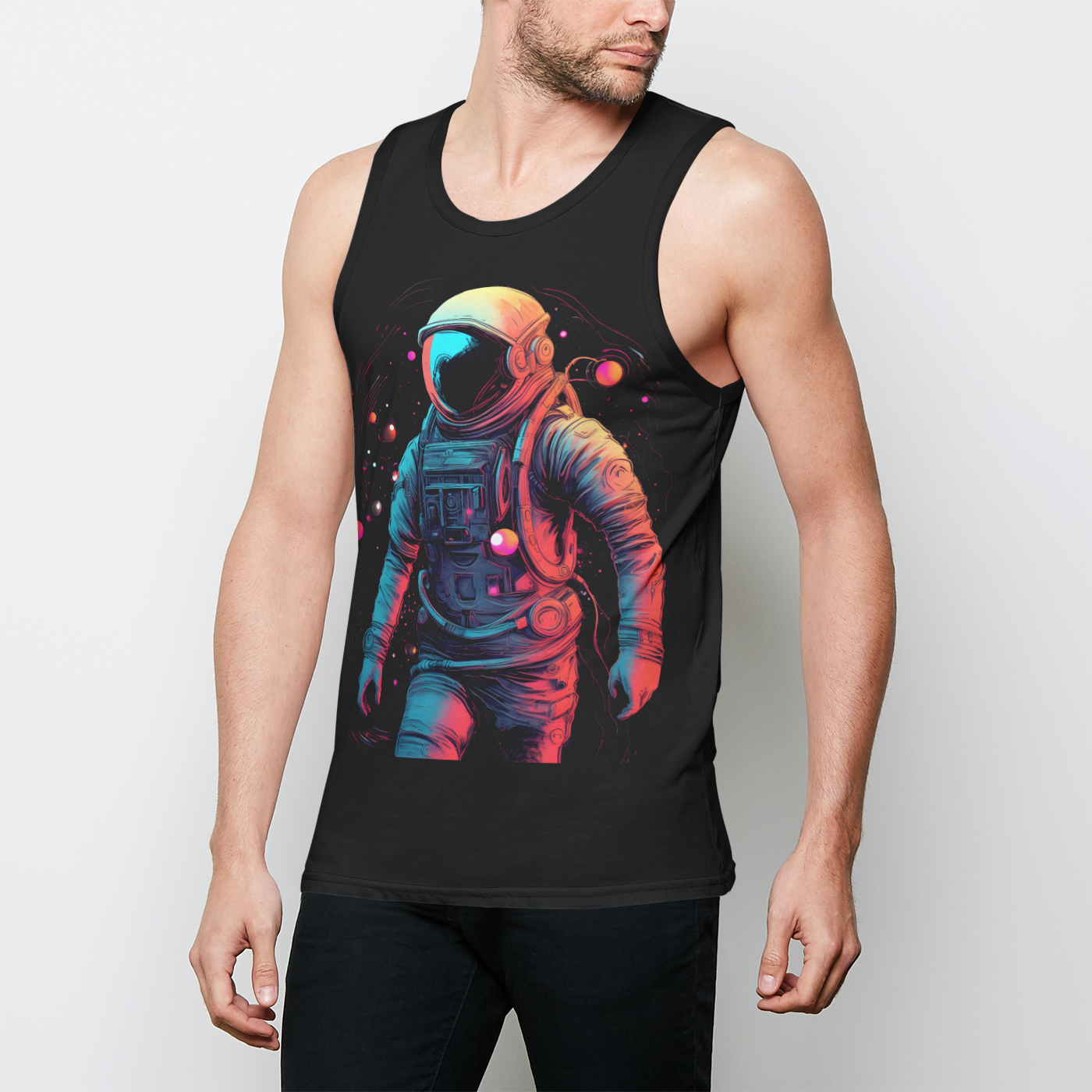 Space Invader Men's Tank