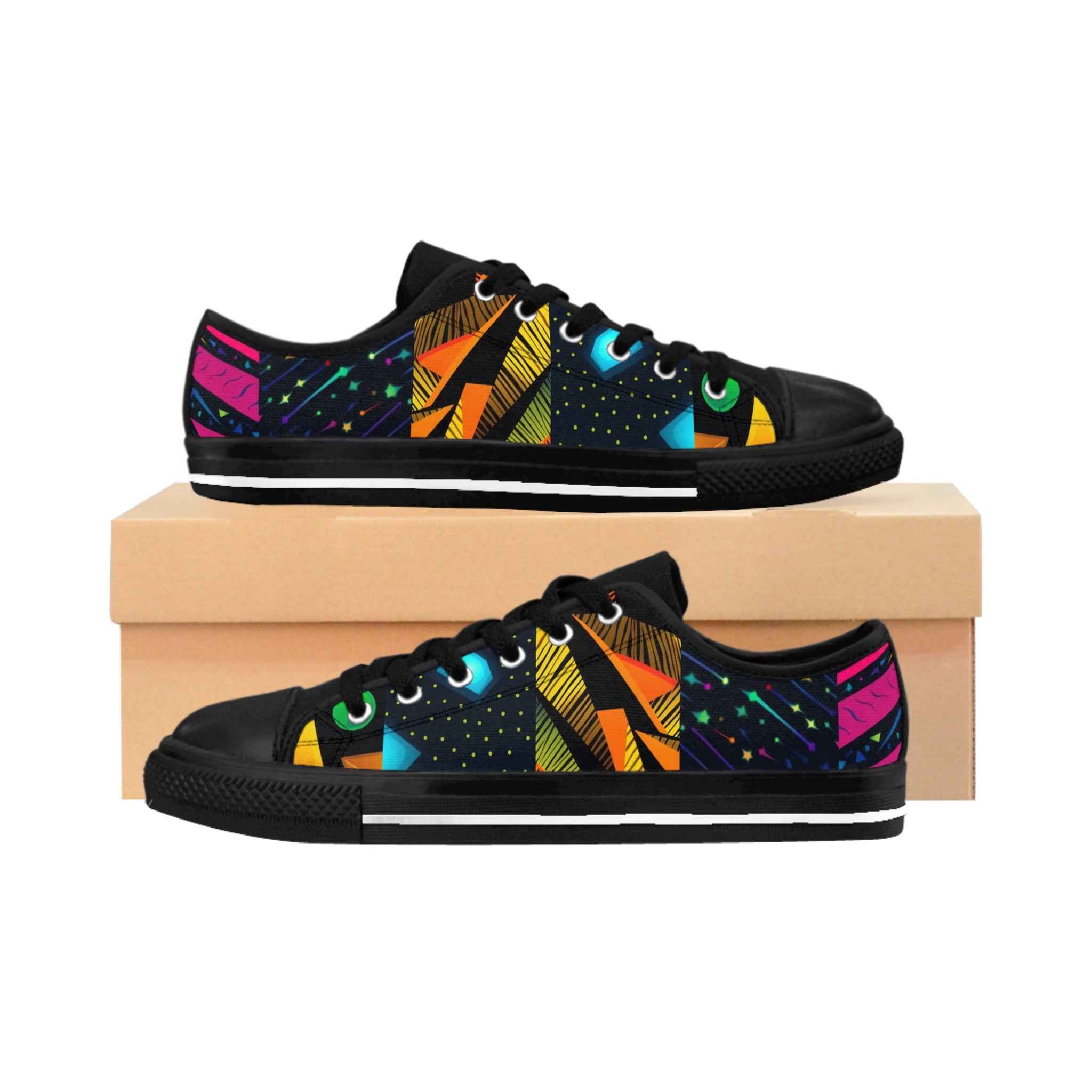 Women's Neon Matrix Low Top Shoes